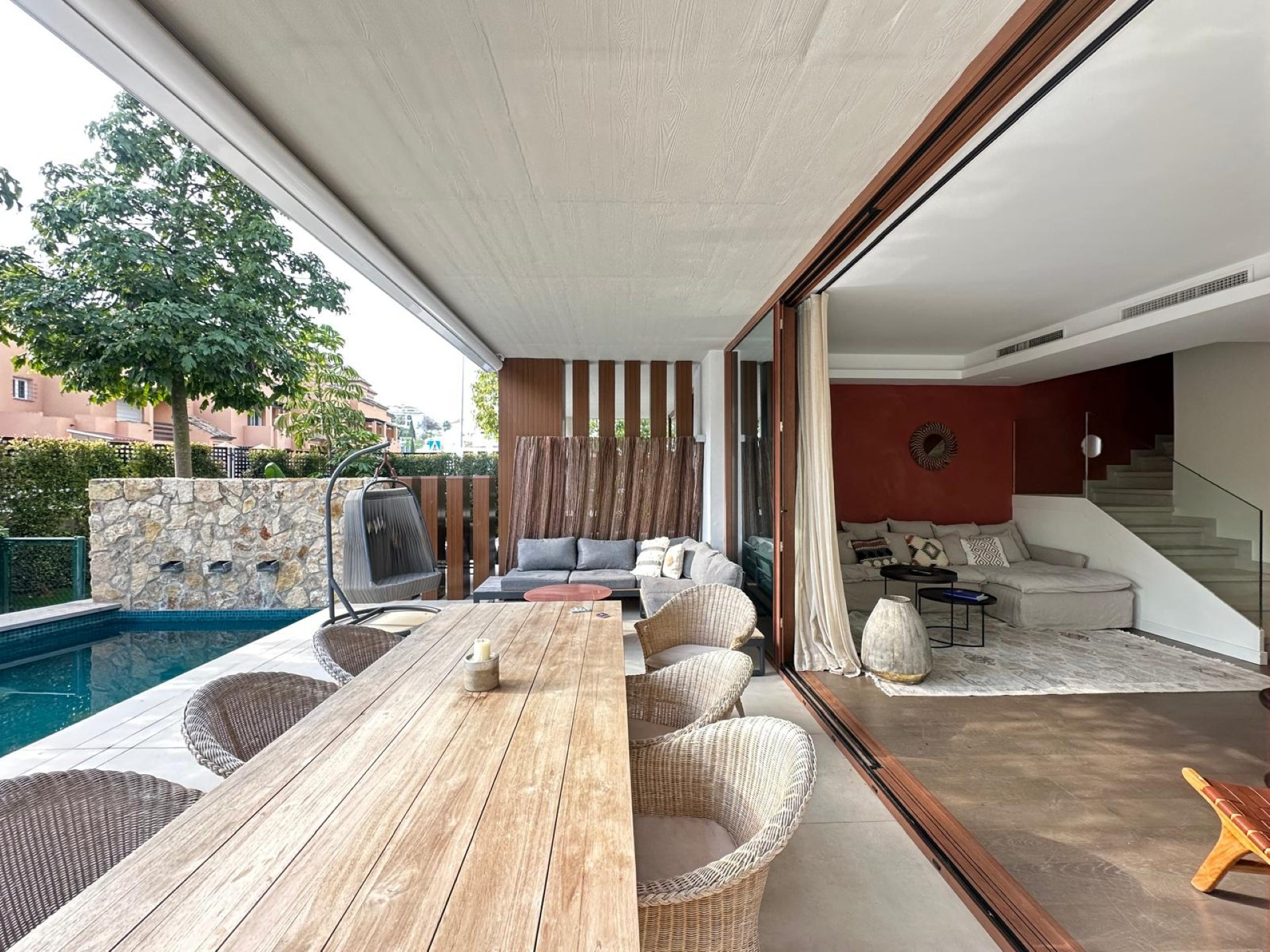 Exquisite recently built townhouse with private pool in The Collection on Marbellas Golden Mile