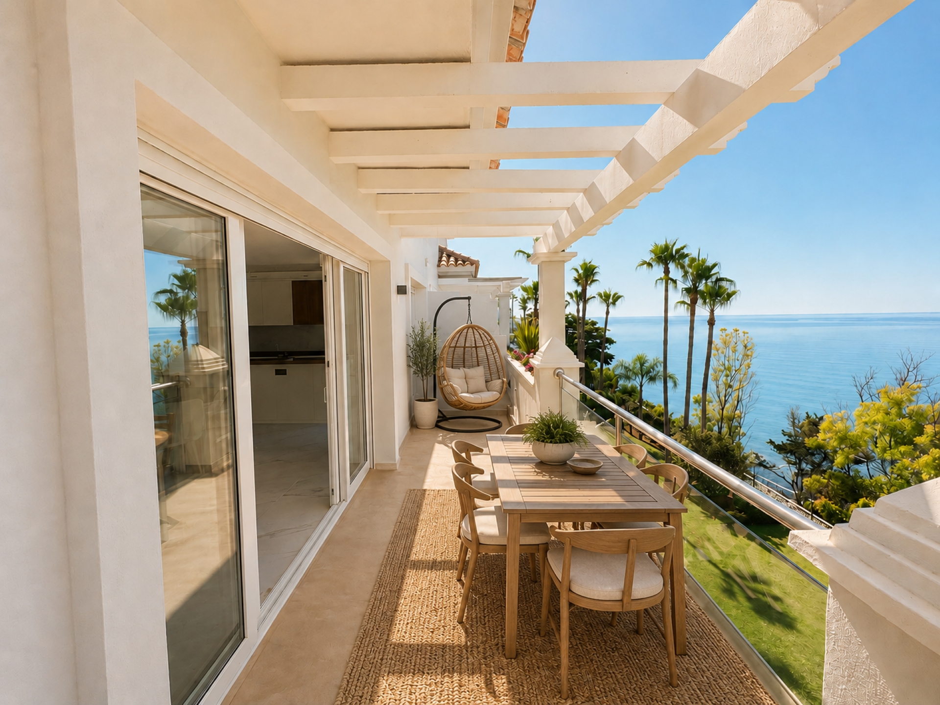 Ático exclusivo en primera línea de playa – Experimente lo mejor de Estepona – con vistas panorámicas al mar