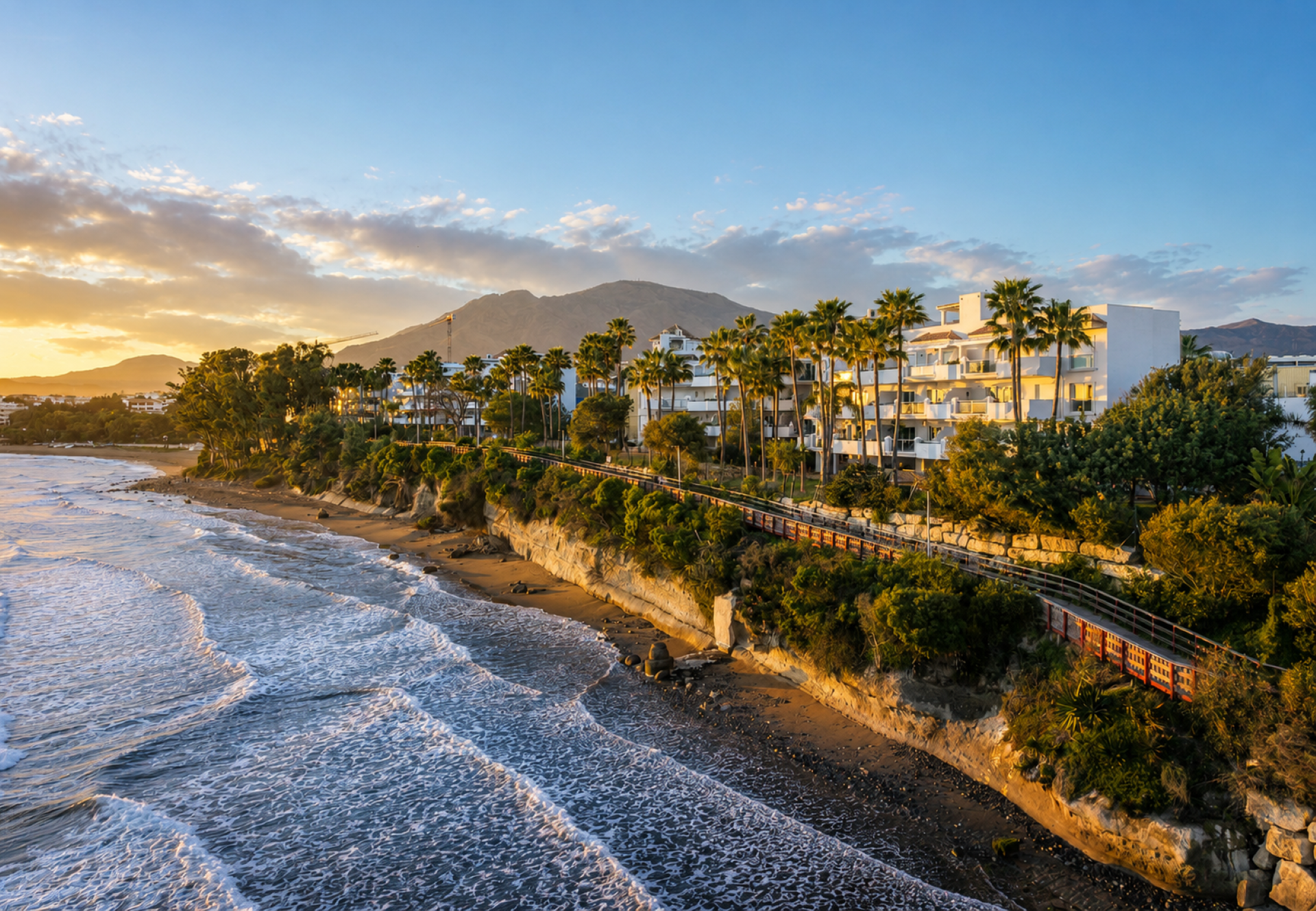 Ático exclusivo en primera línea de playa – Experimente lo mejor de Estepona – con vistas panorámicas al mar