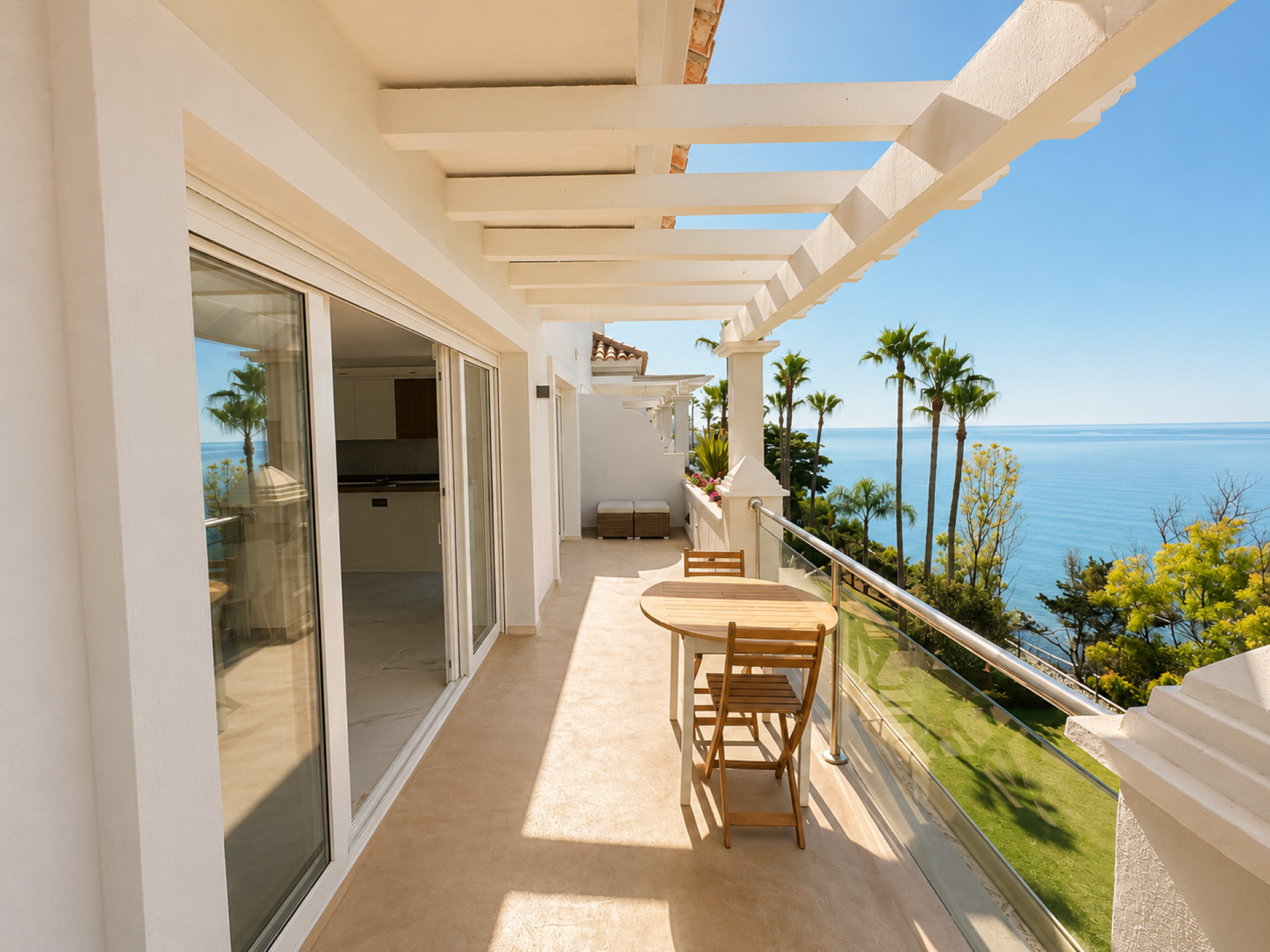 Exclusive Beachfront Penthouse – Experience Estepona at Its Finest – Stunning Penthouse with Panoramic Sea Views