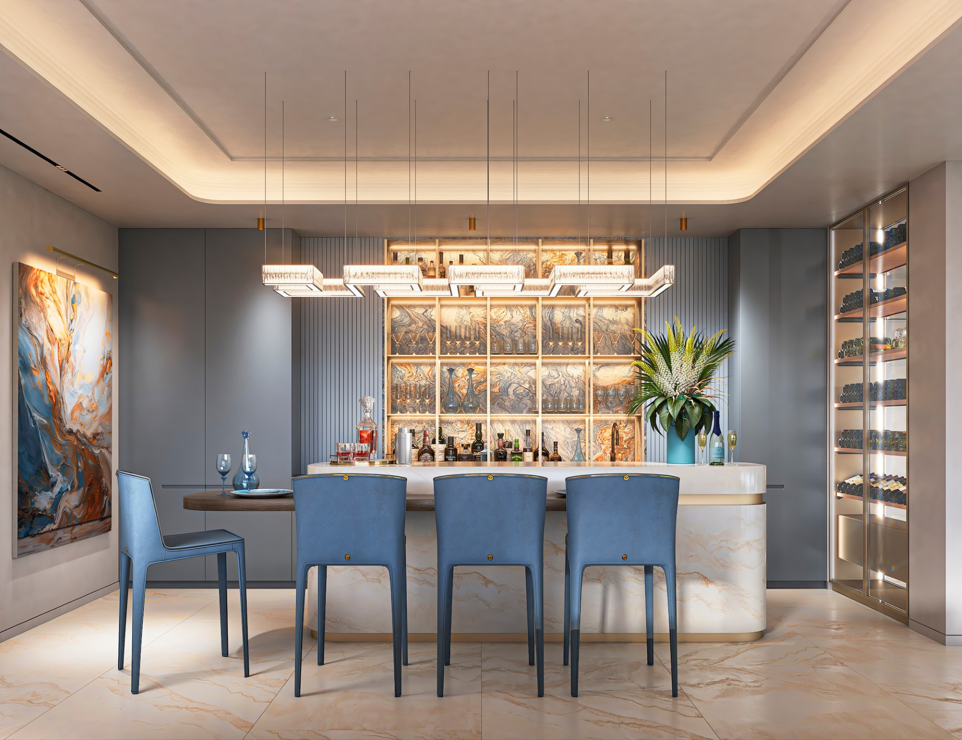 Diseño excepcional, una villa de diseño de 5 dormitorios completamente nueva en Nueva Andalucía, Marbella.