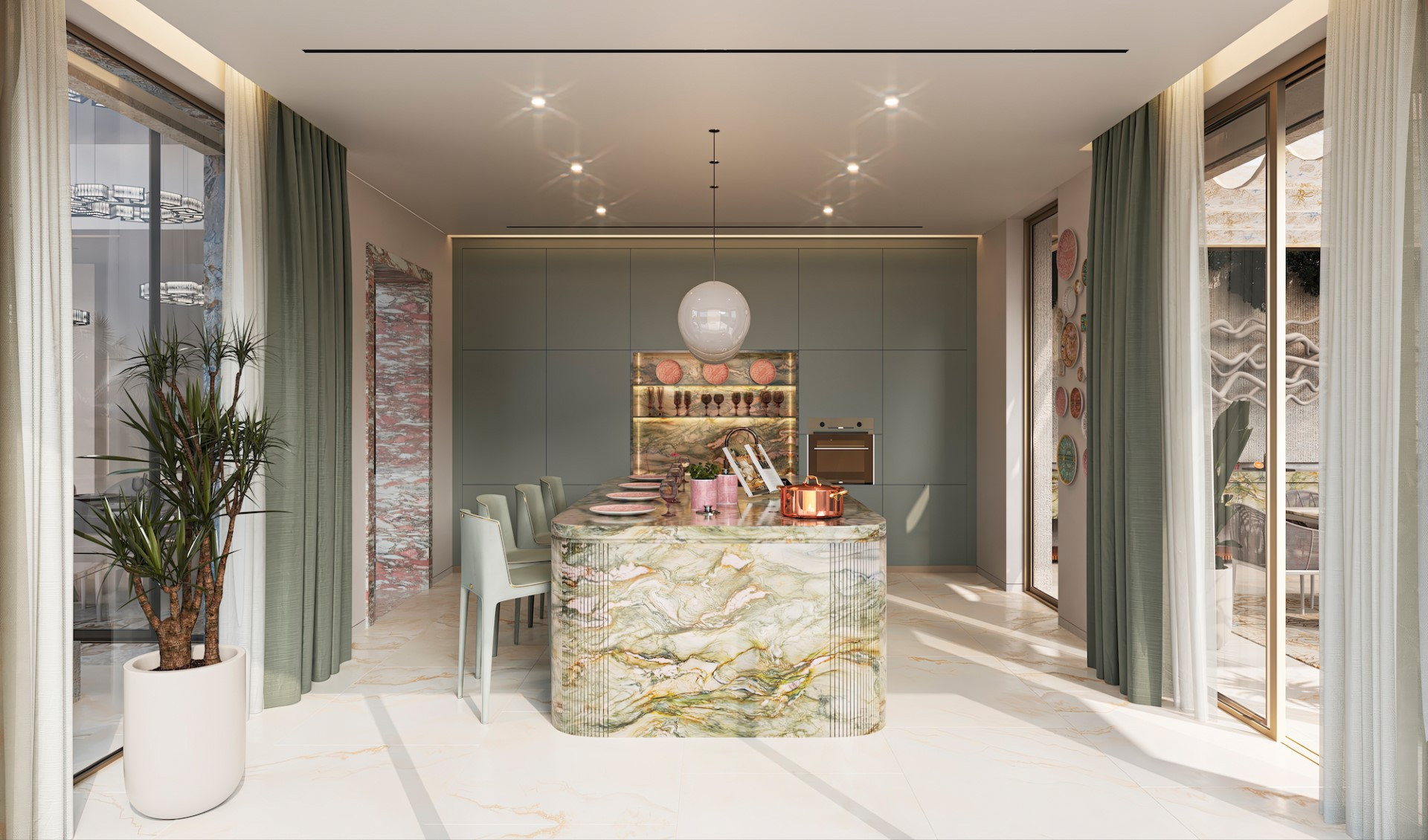 Diseño excepcional, una villa de diseño de 5 dormitorios completamente nueva en Nueva Andalucía, Marbella.