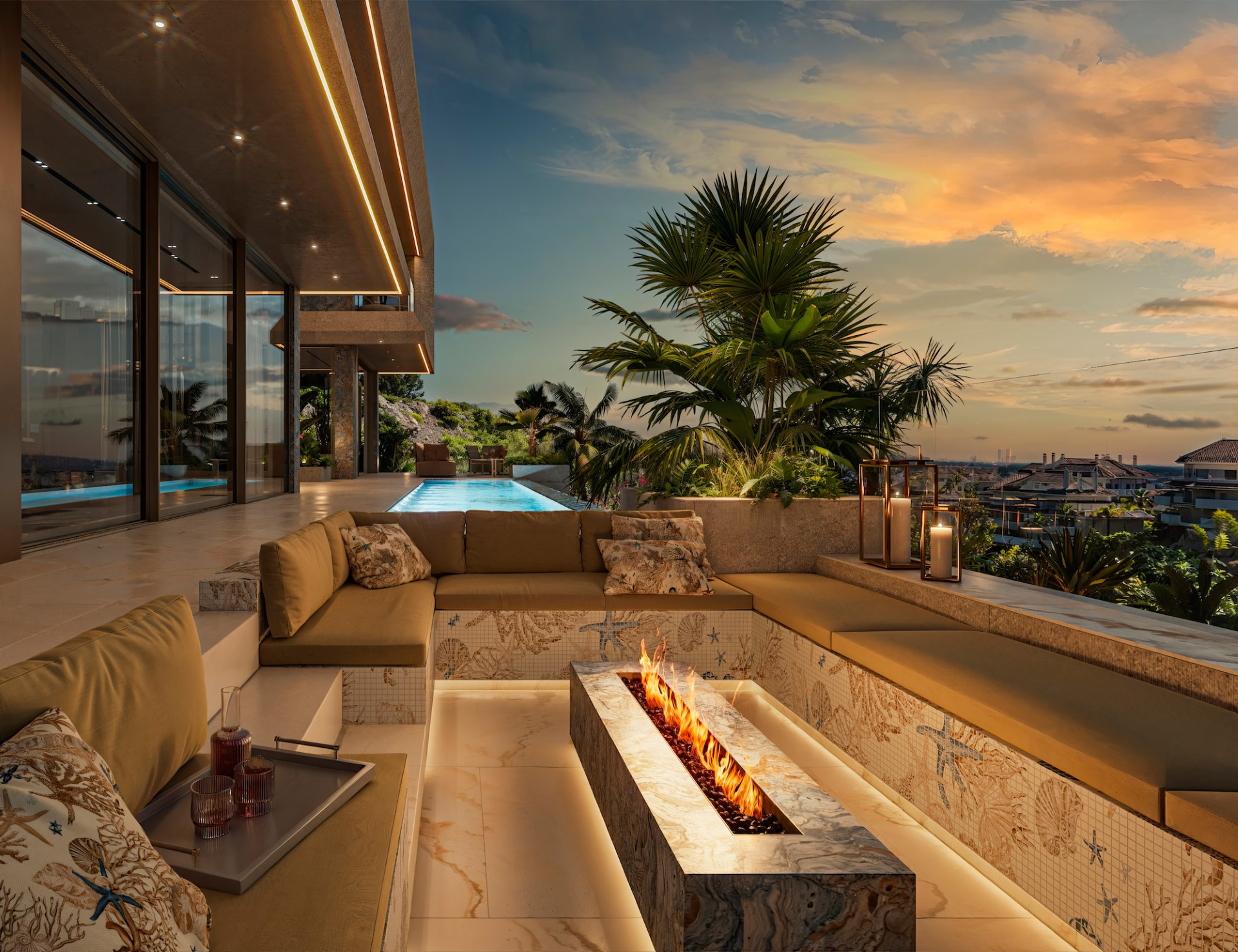 Diseño excepcional, una villa de diseño de 5 dormitorios completamente nueva en Nueva Andalucía, Marbella.