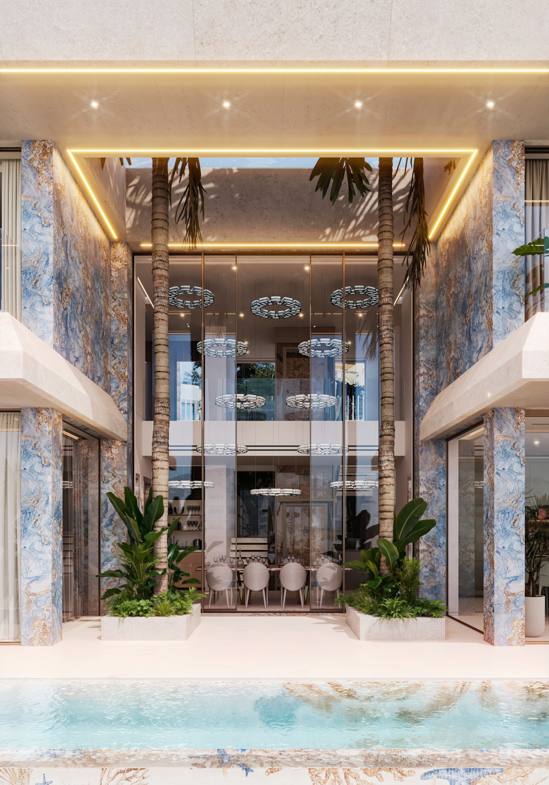 Diseño excepcional, una villa de diseño de 5 dormitorios completamente nueva en Nueva Andalucía, Marbella.