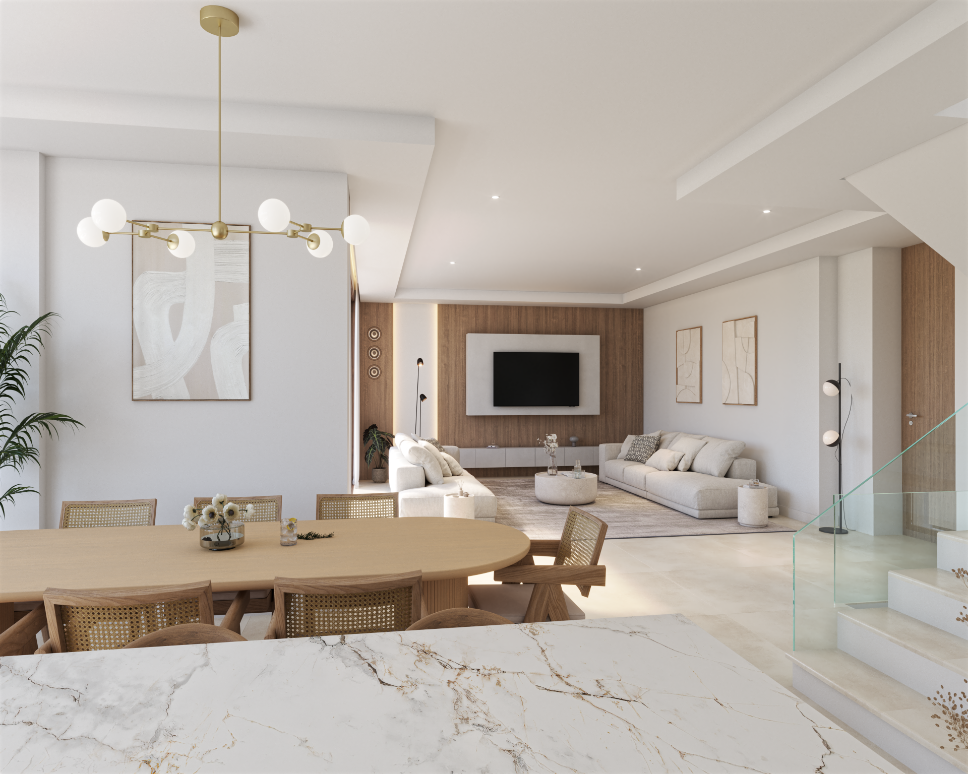 Fantastic luxury frontline golf villa in Azata Golf, Estepona