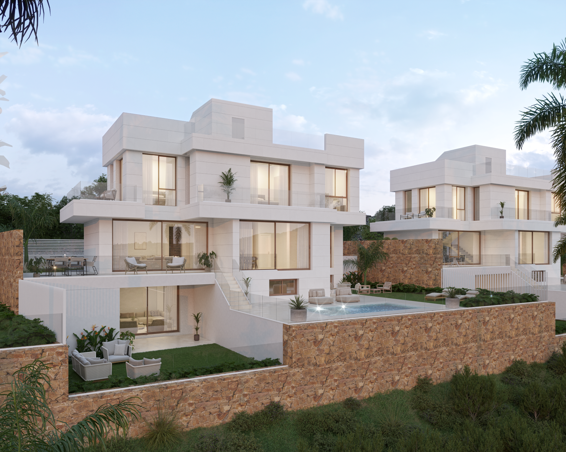 Fantastic luxury frontline golf villa in Azata Golf, Estepona