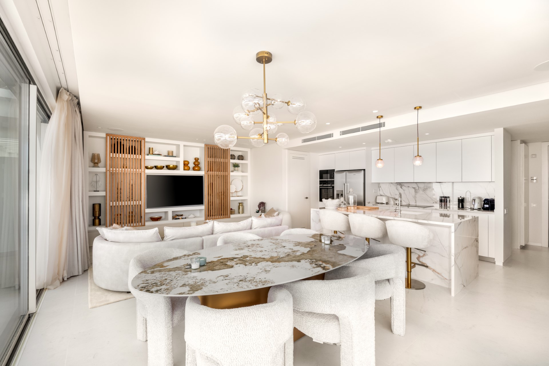 Spacious and modern 3 bedroom penthouse in Palo Alto, Ojen