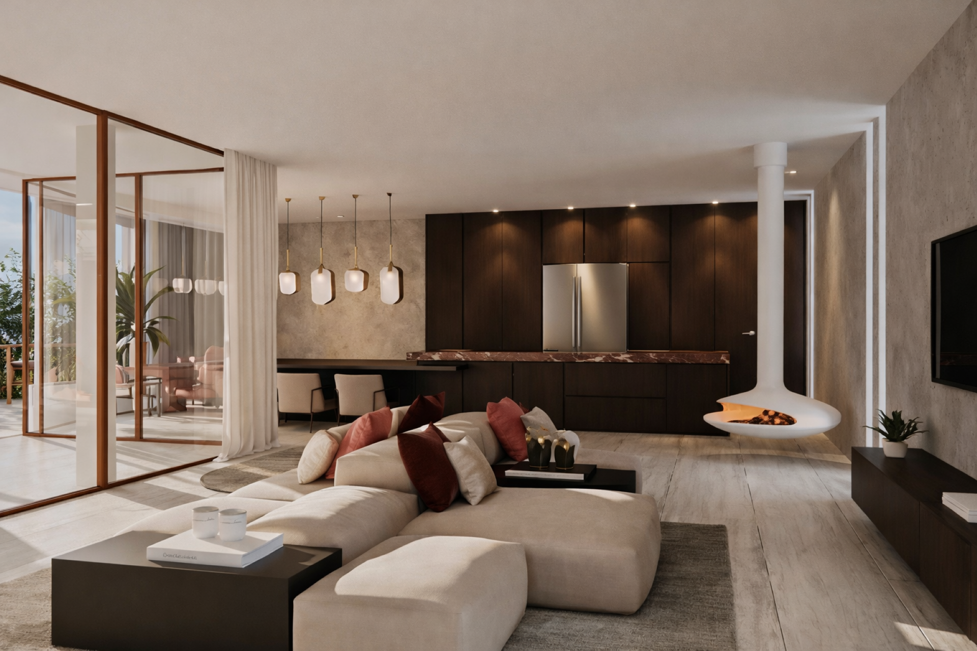 Residential front line golf plot in Guadalmina Alta with active license and project for a 597 m² villa.