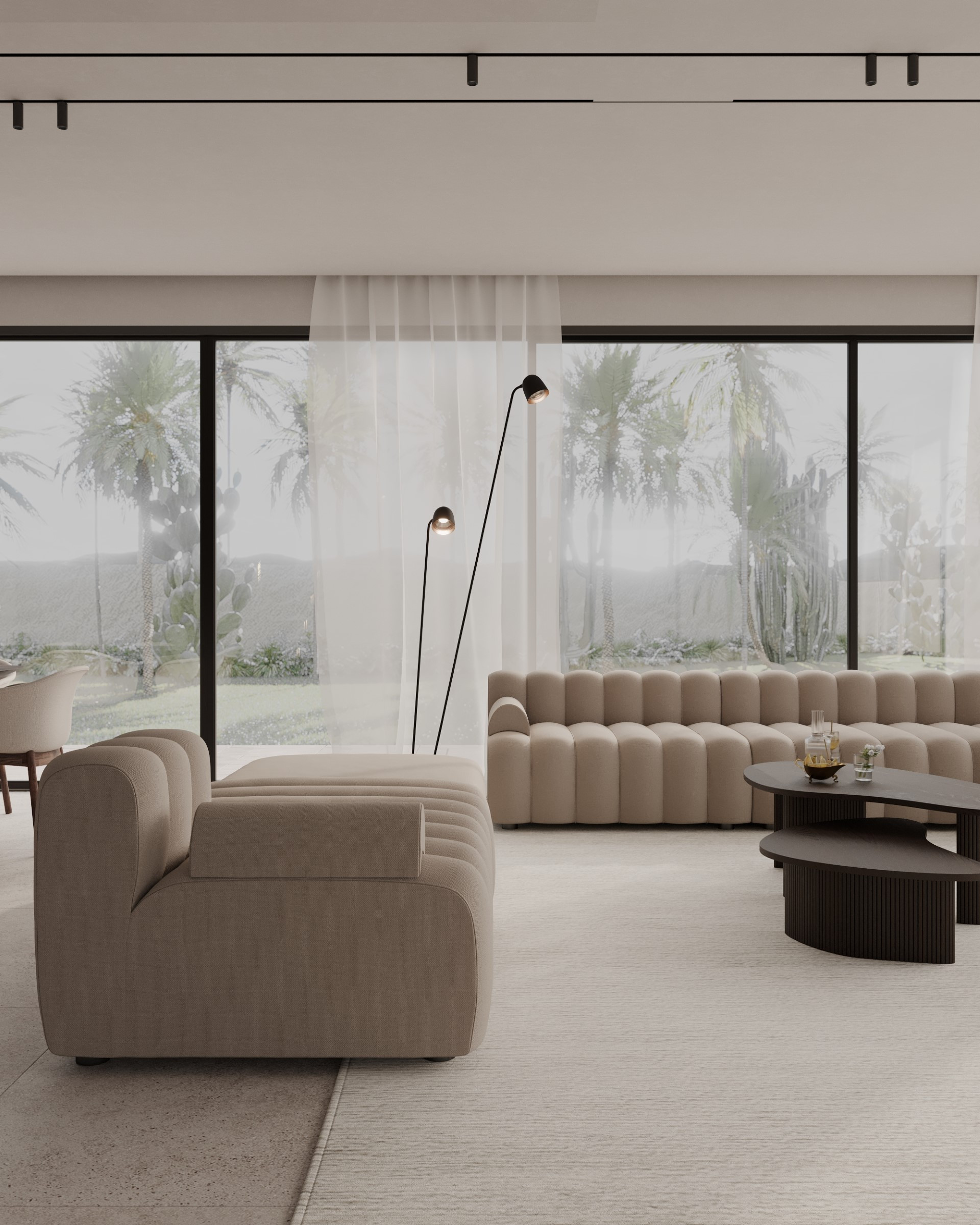 Contemporary 4 bedroom new-build villa steps from the beach in Cortijo Blanco, San Pedro