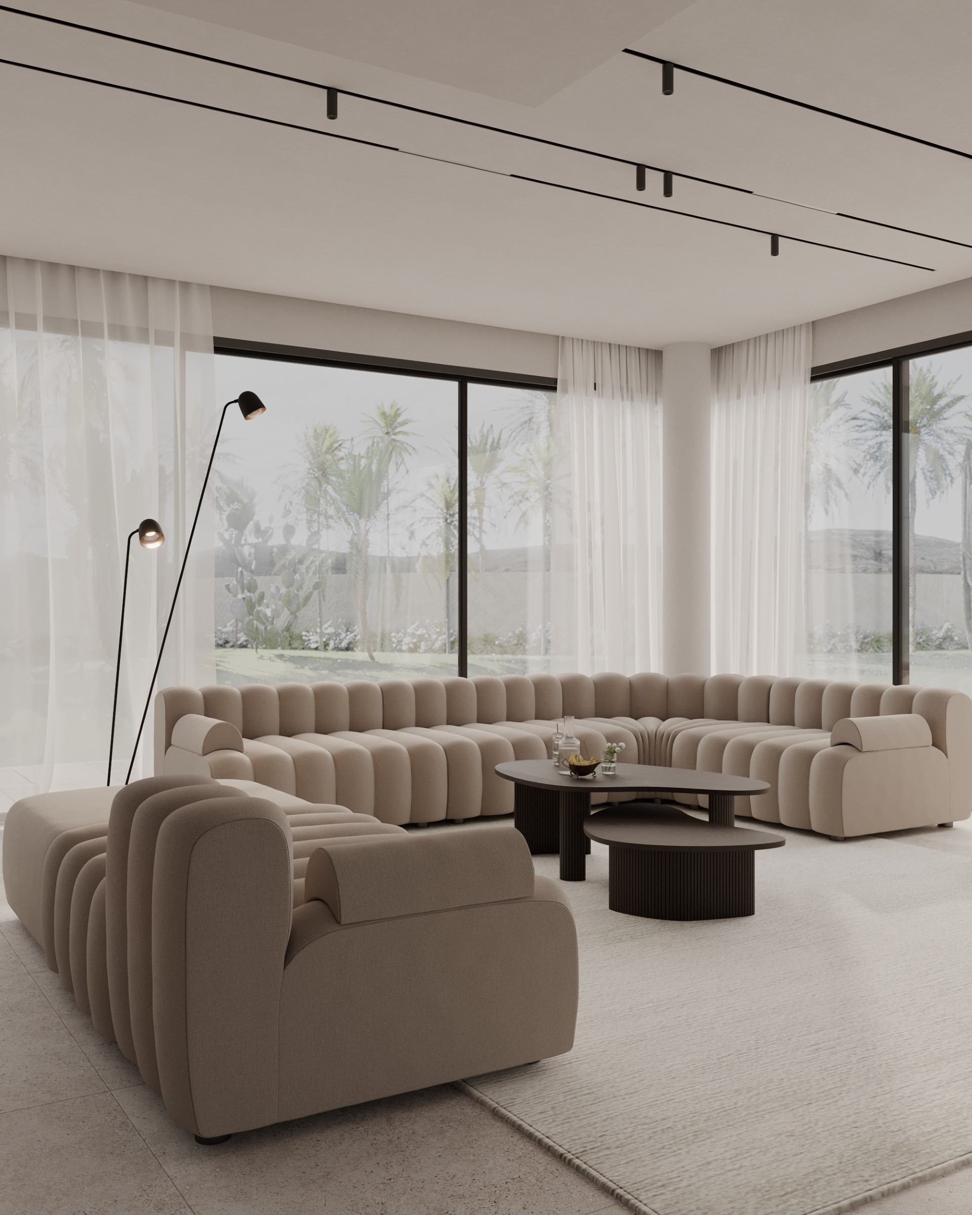 Contemporary 4 bedroom new-build villa steps from the beach in Cortijo Blanco, San Pedro