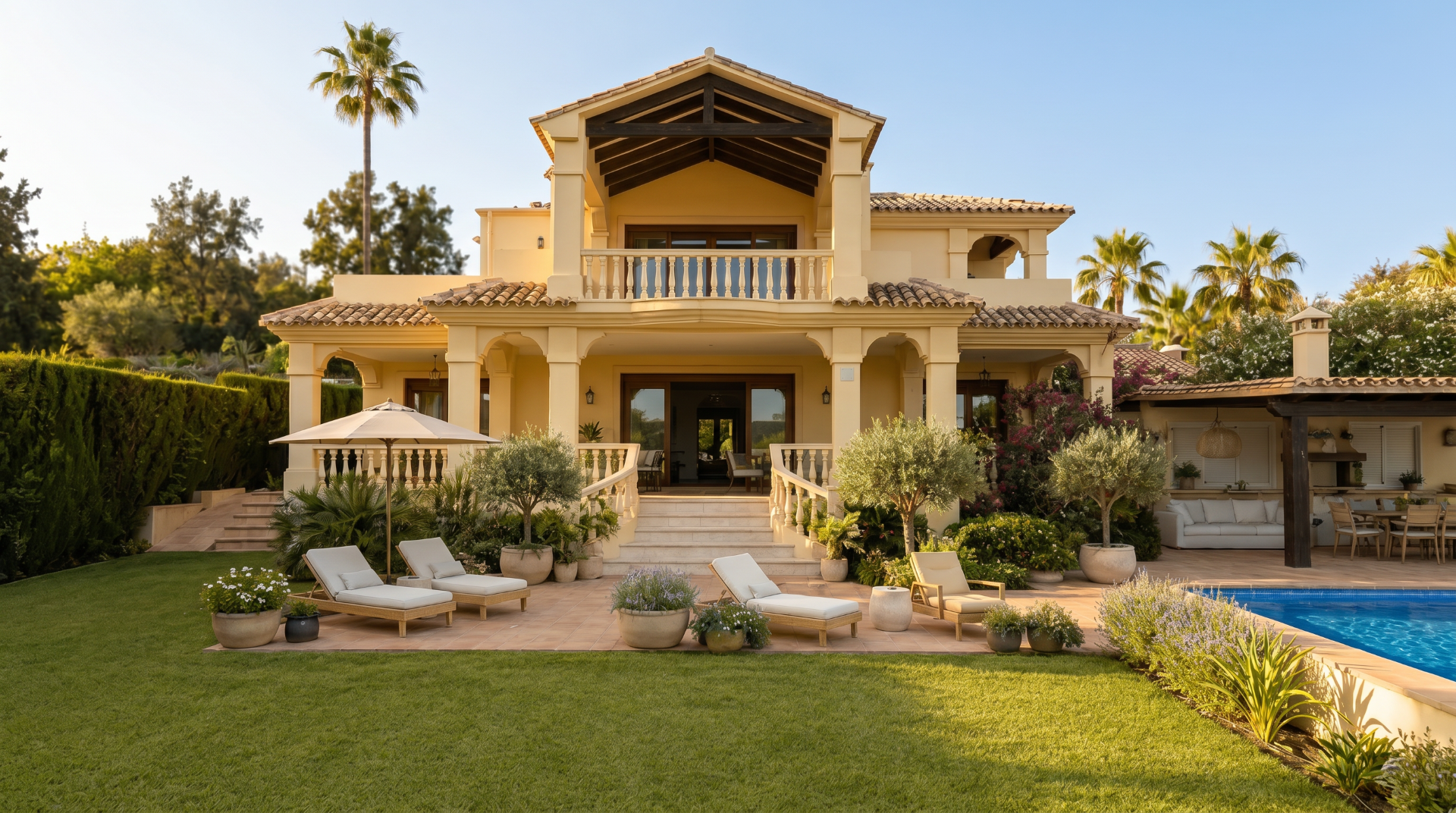 Spacious 5 bedroom villa with renovation potential in La Quinta