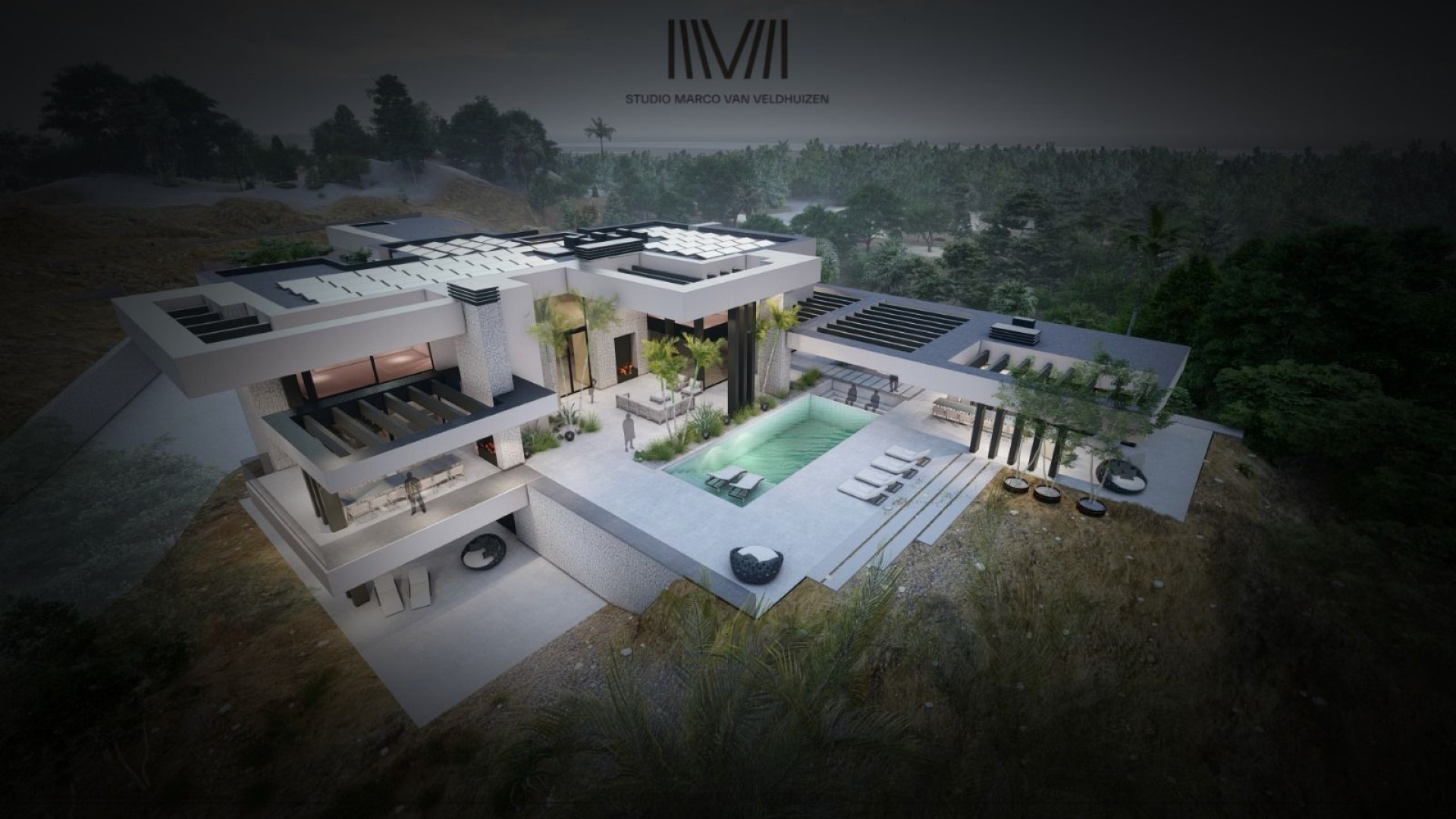 Exceptional frontline golf plot with villa project in La Zagaleta