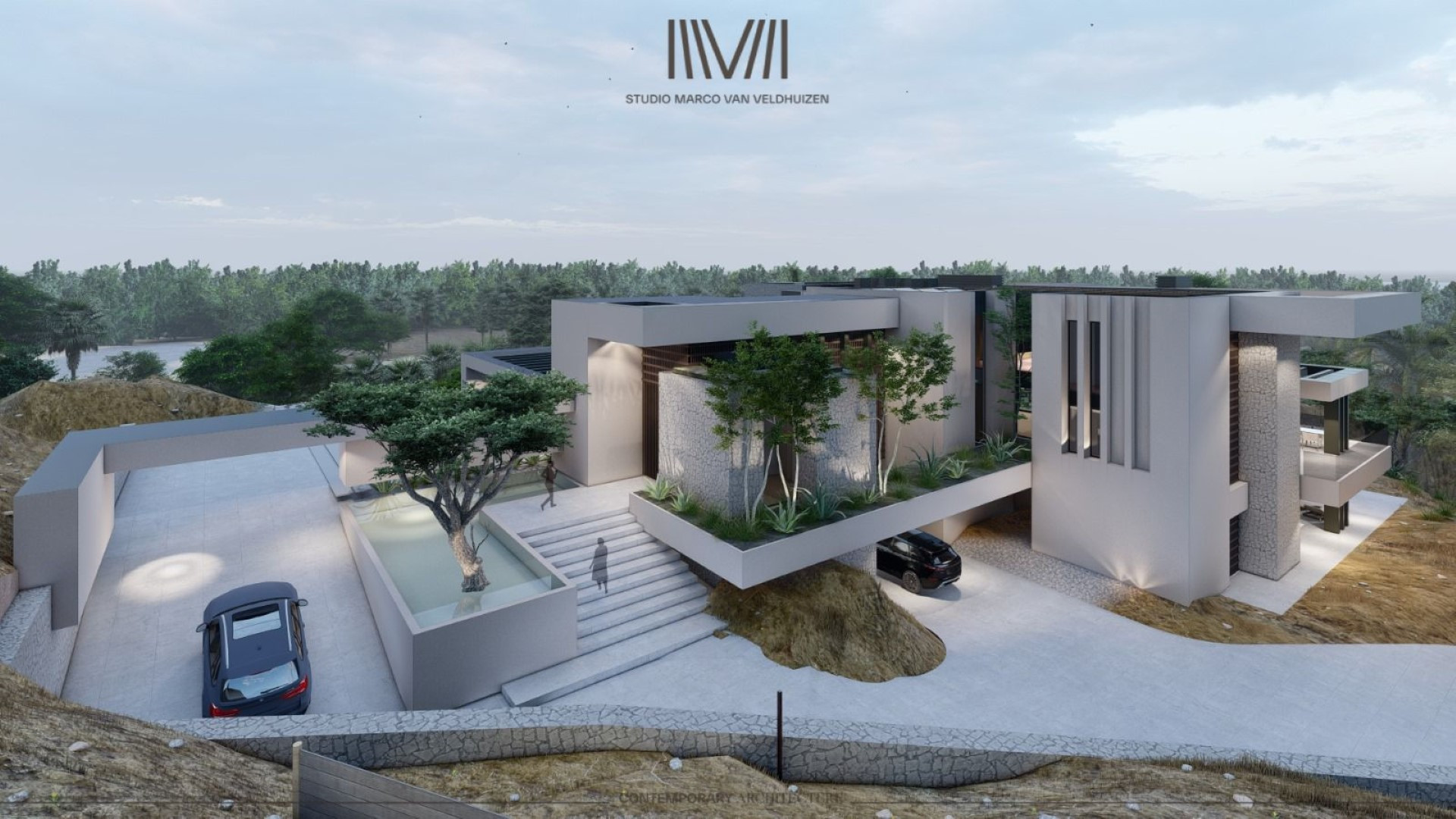 Exceptional frontline golf plot with villa project in La Zagaleta