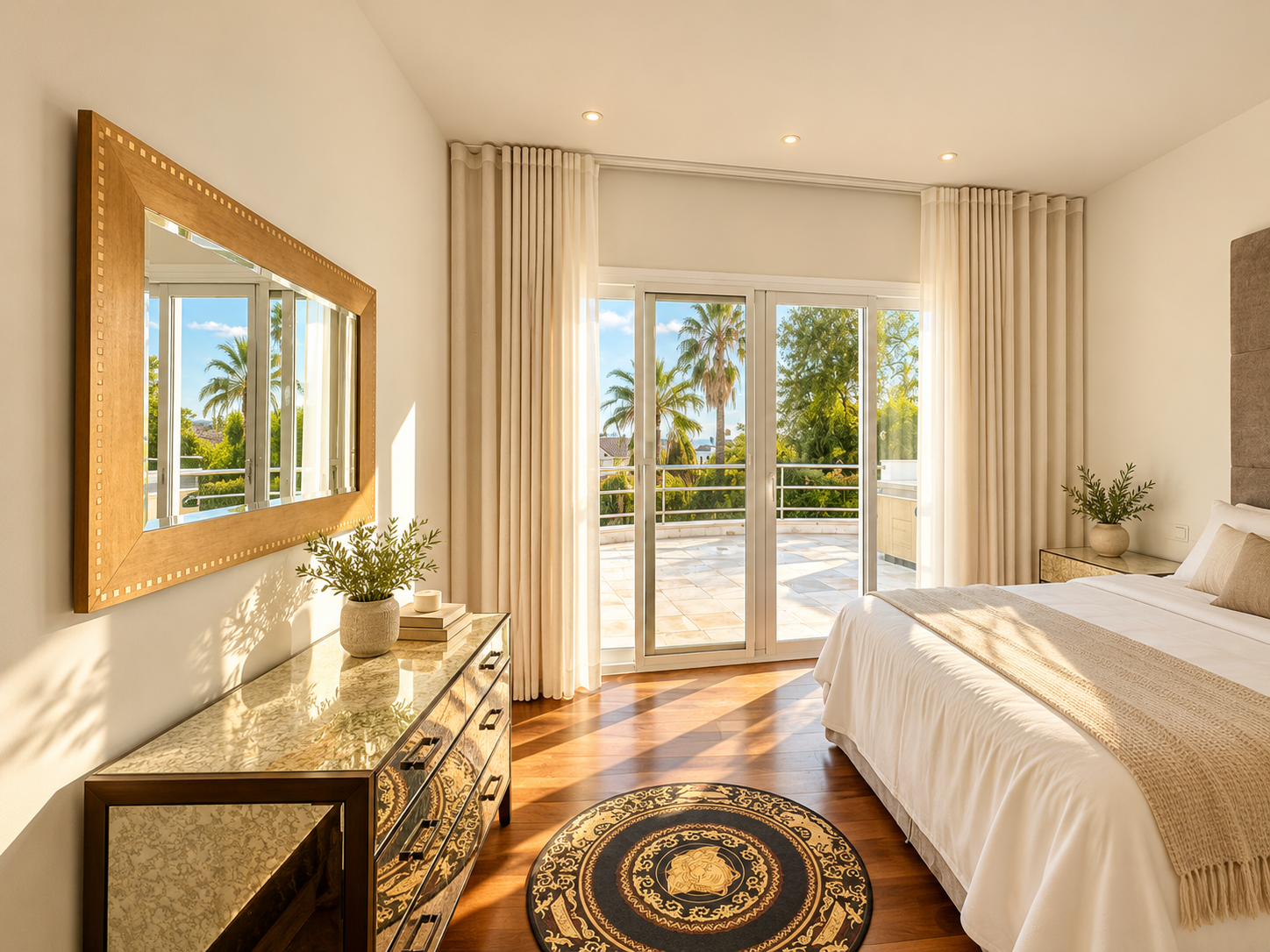 Villa de estilo Miami en exclusiva en El Herrojo
