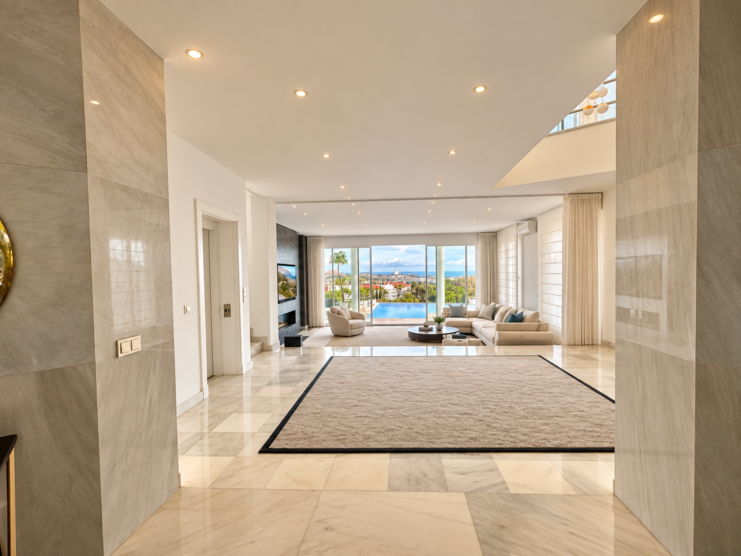 Villa de estilo Miami en exclusiva en El Herrojo