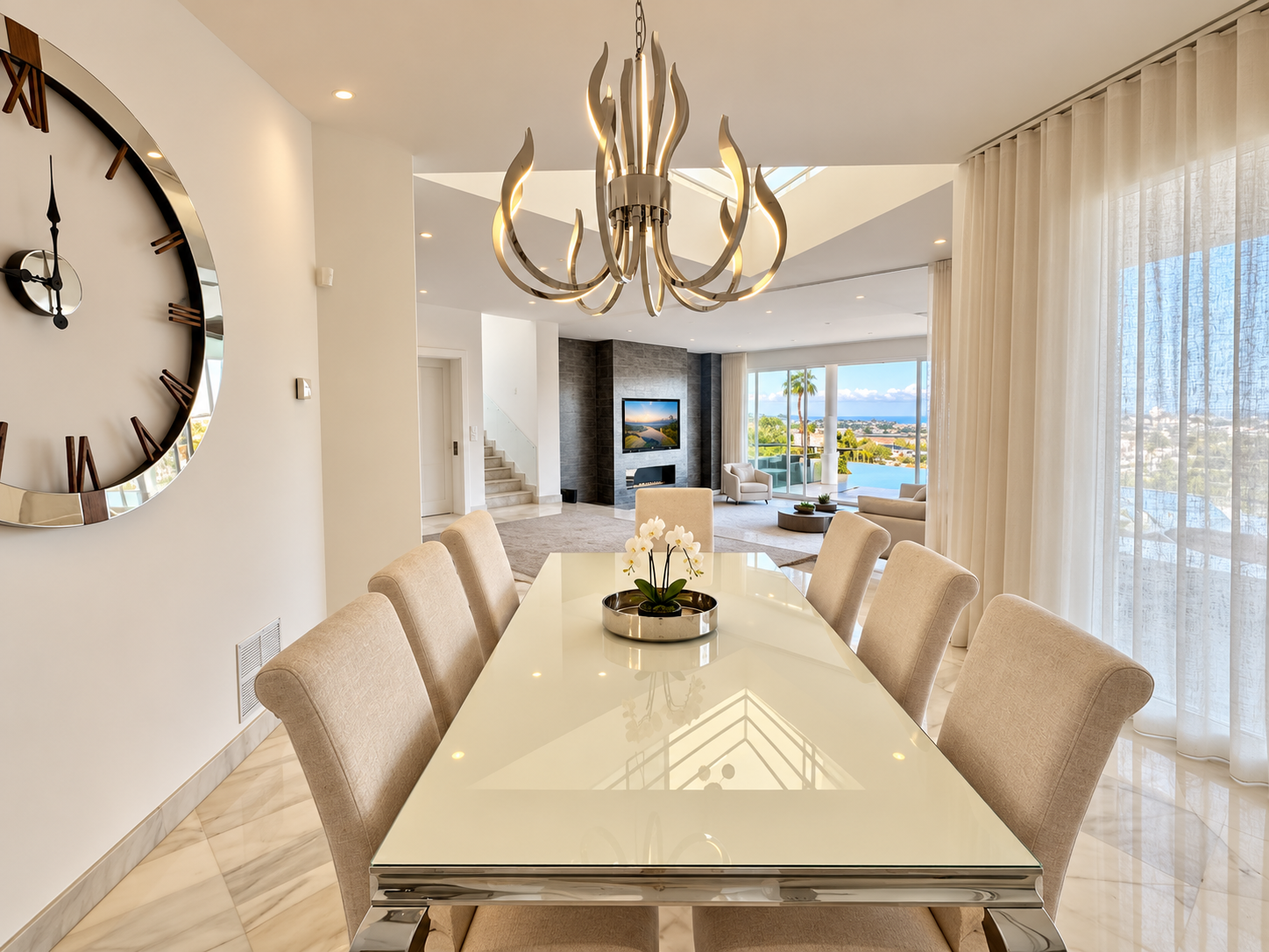 Villa de estilo Miami en exclusiva en El Herrojo