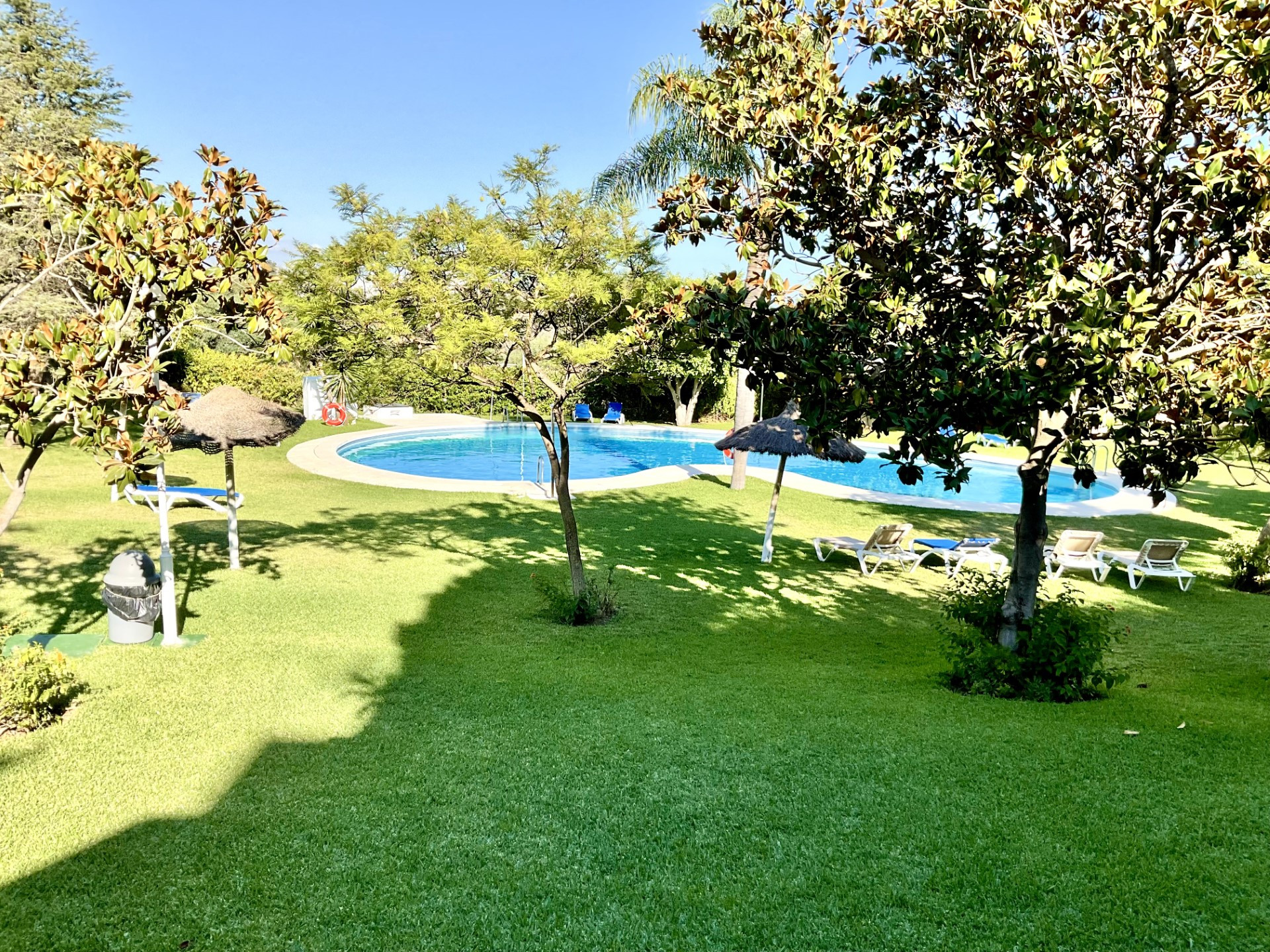 Ideal 3 bedroom townhouse with private garden in Monte Biarritz, Estepona