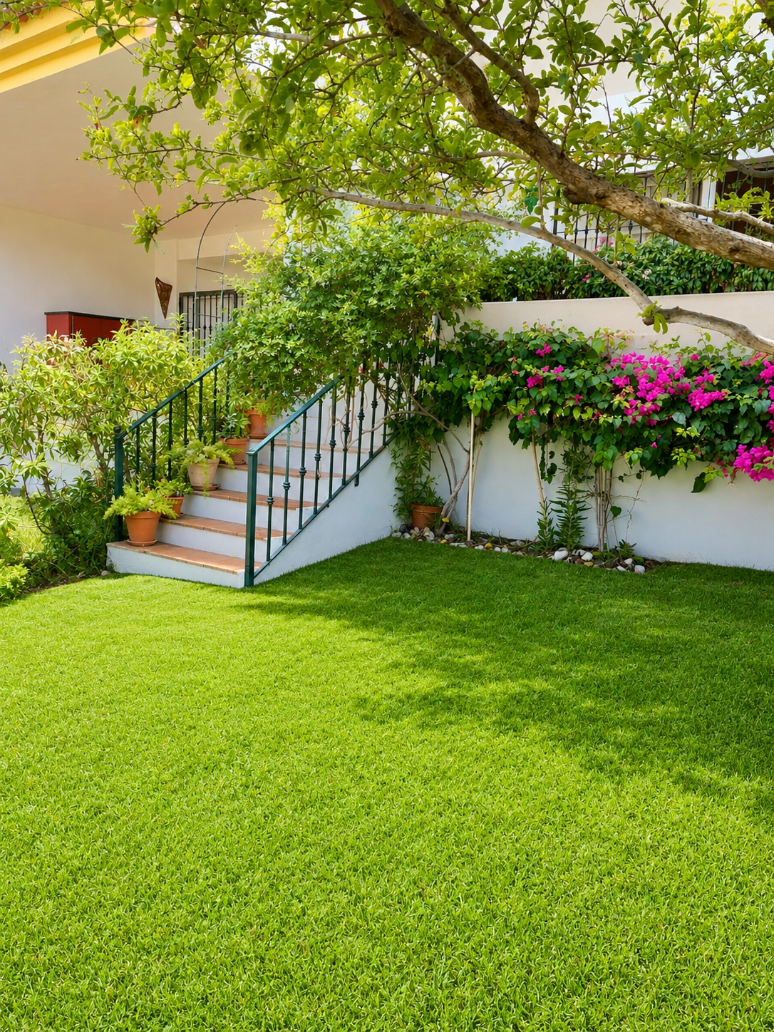 Ideal 3 bedroom townhouse with private garden in Monte Biarritz, Estepona