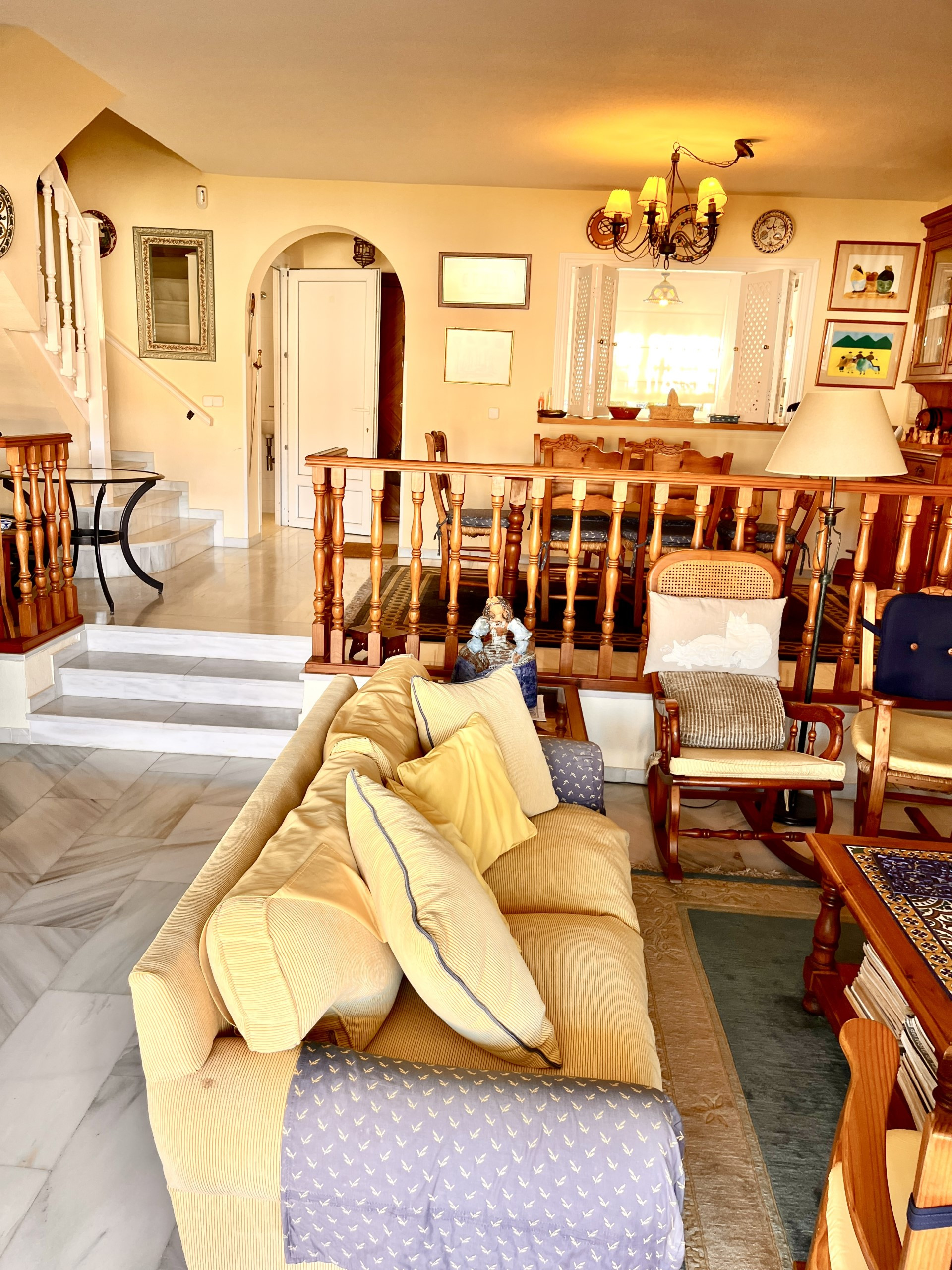 Ideal 3 bedroom townhouse with private garden in Monte Biarritz, Estepona