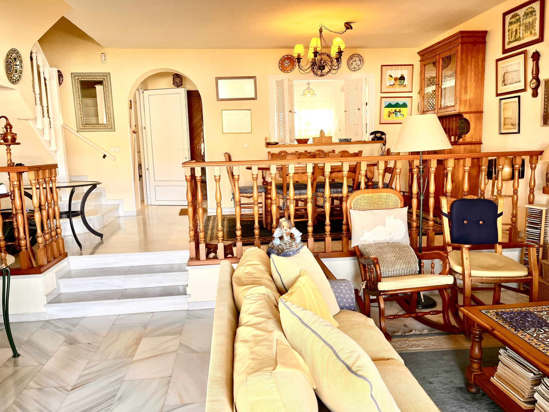 Ideal 3 bedroom townhouse with private garden in Monte Biarritz, Estepona
