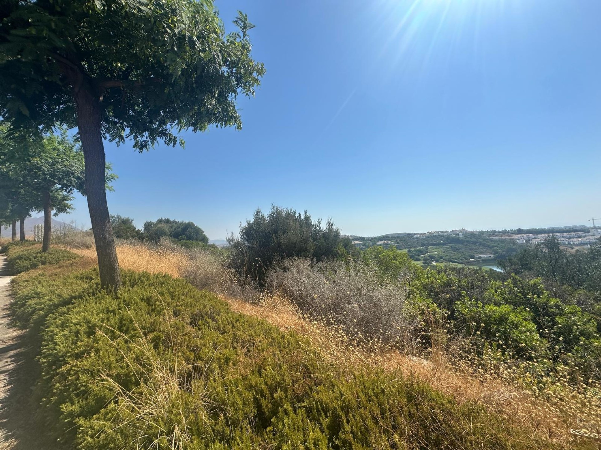 Prime south-facing plot with panoramic views in Finca Cortesin, Casares