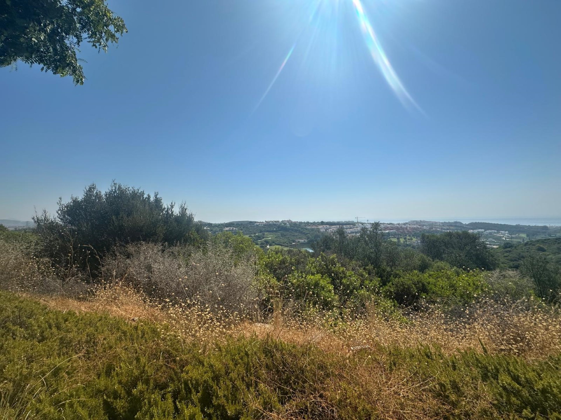 Prime south-facing plot with panoramic views in Finca Cortesin, Casares
