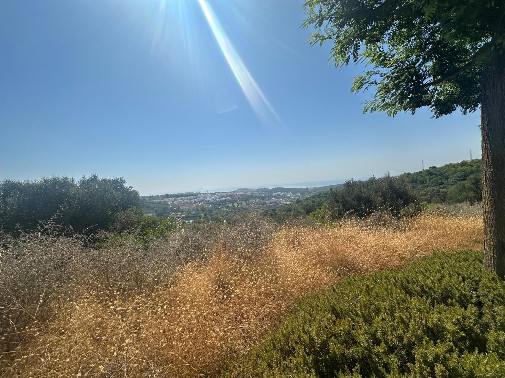 Prime south-facing plot with panoramic views in Finca Cortesin, Casares