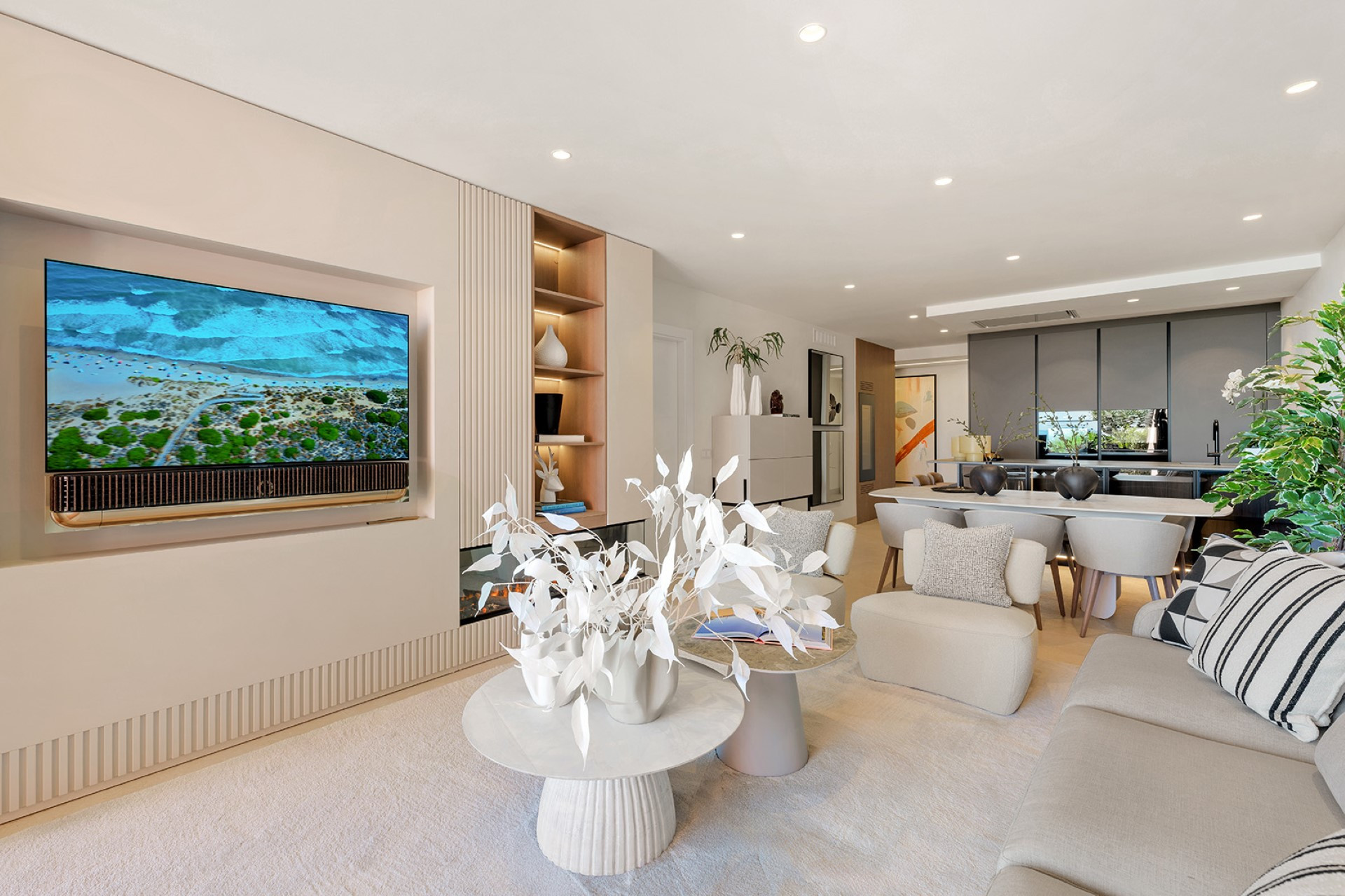 Apartamento de lujo en primera línea de playa en Menara Beach, Estepona