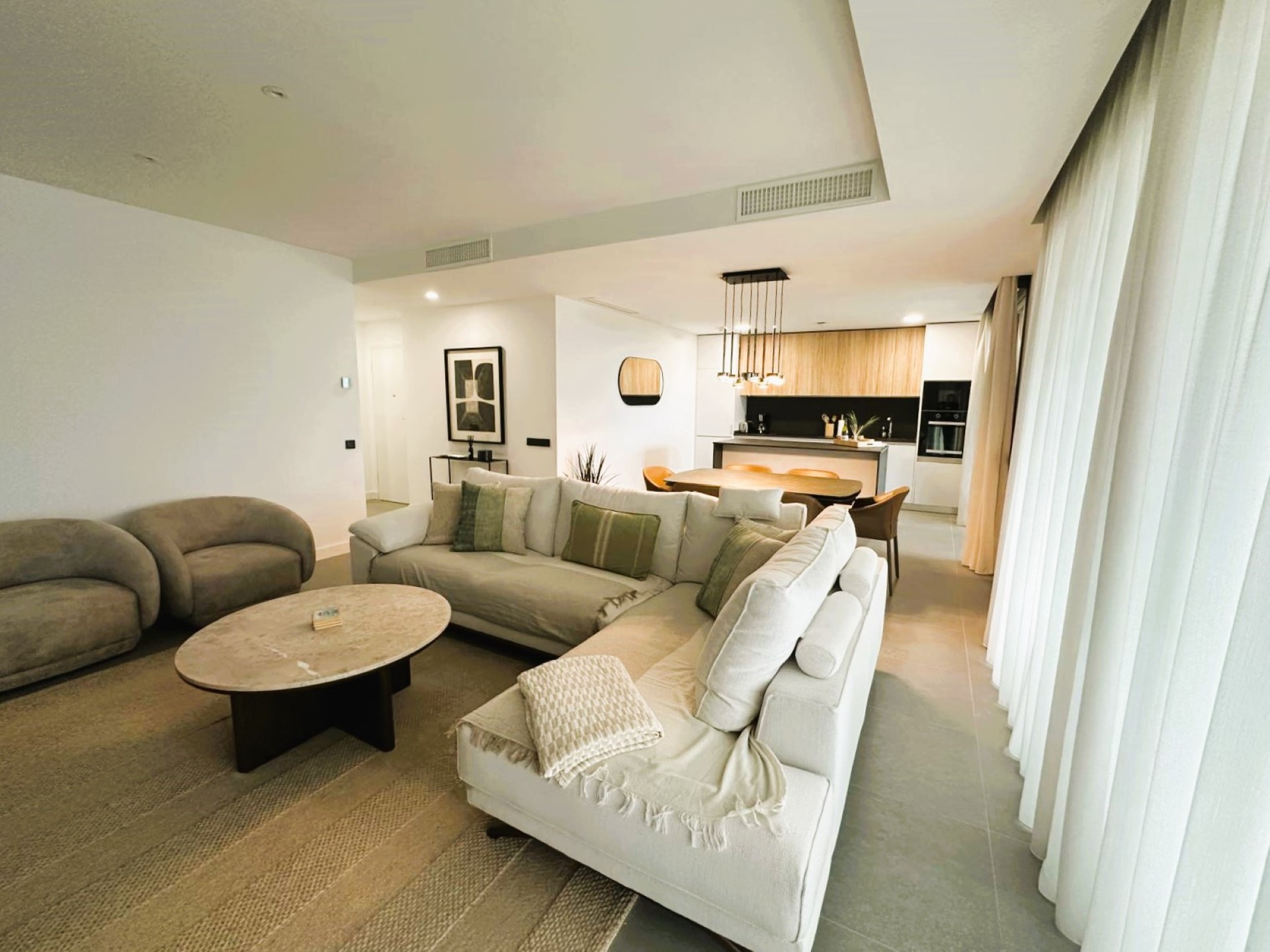 Contemporary stylish apartment with panoramic views in Los Altos de los Monteros, Marbella East