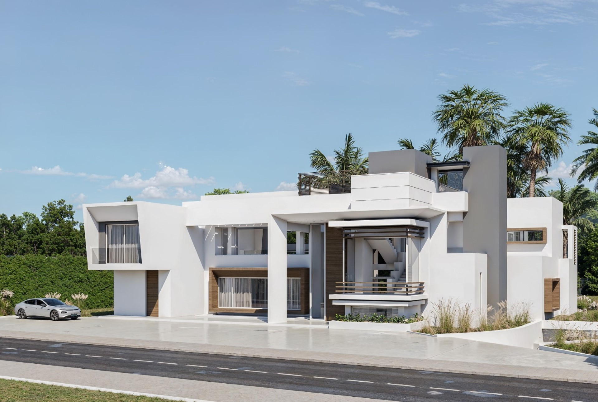 Exceptional New-Build 6 bedroom contemporary villa in Guadalmina Baja