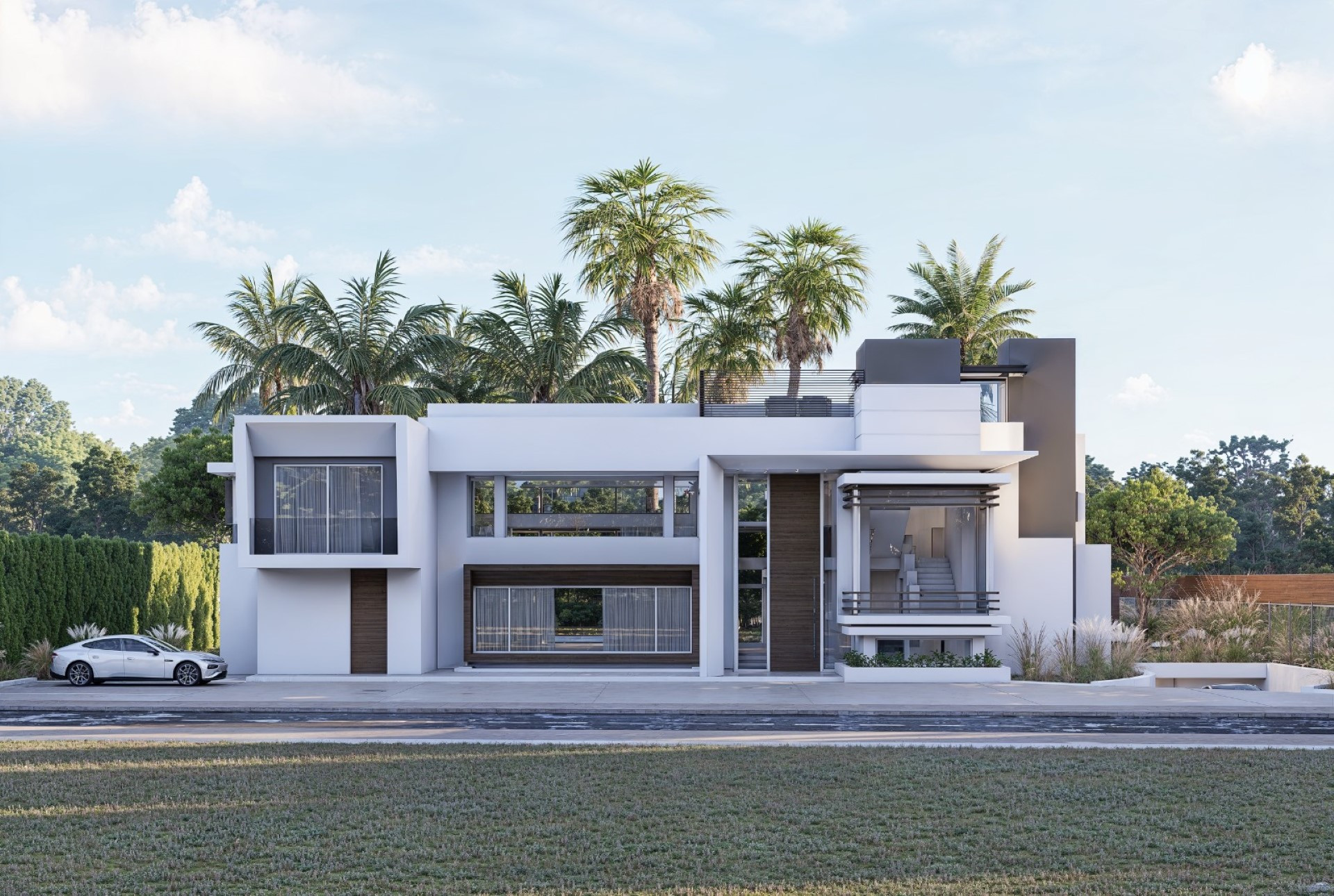 Exceptional New-Build 6 bedroom contemporary villa in Guadalmina Baja