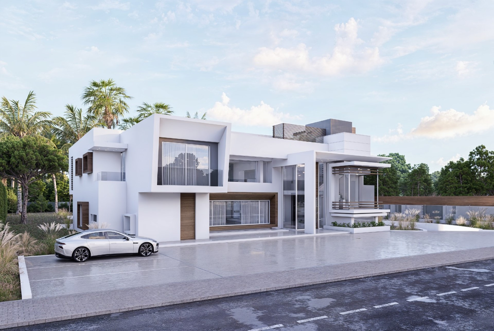 Exceptional New-Build 6 bedroom contemporary villa in Guadalmina Baja