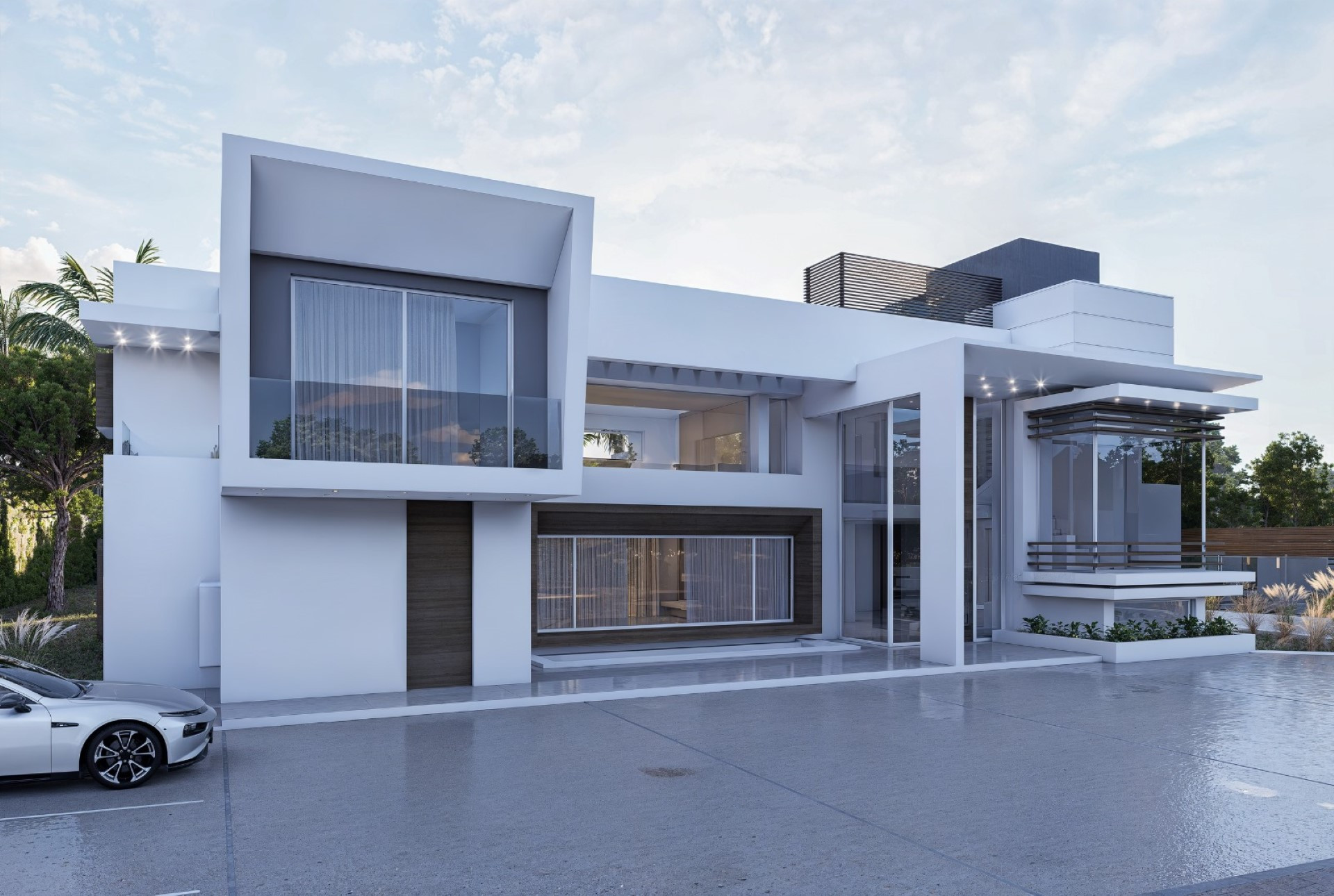 Exceptional New-Build 6 bedroom contemporary villa in Guadalmina Baja