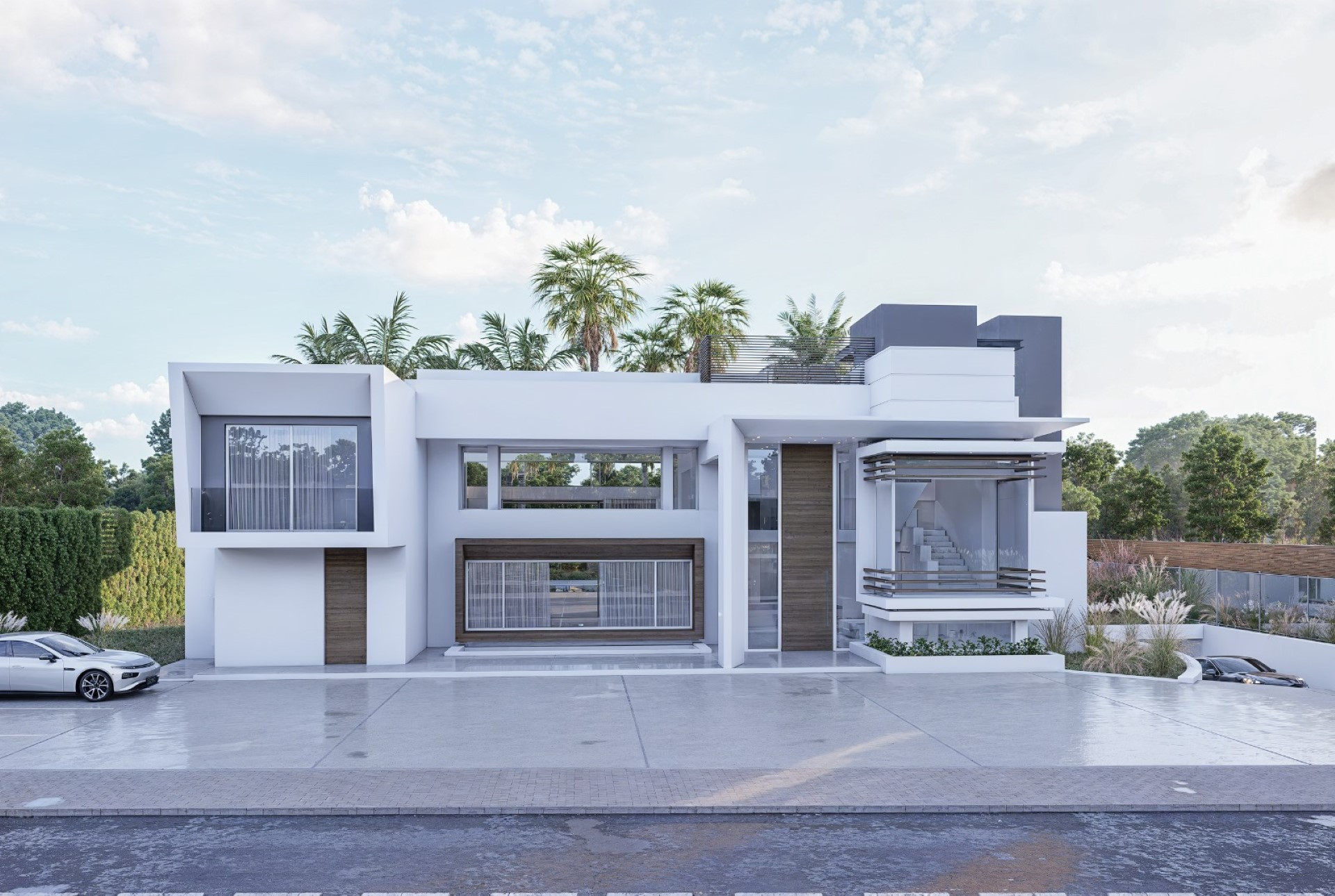 Exceptional New-Build 6 bedroom contemporary villa in Guadalmina Baja