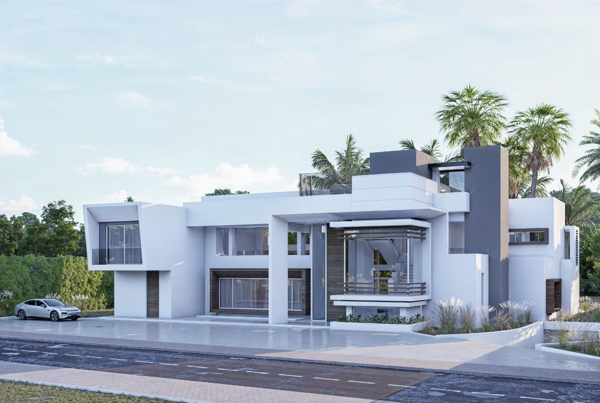 Exceptional New-Build 6 bedroom contemporary villa in Guadalmina Baja