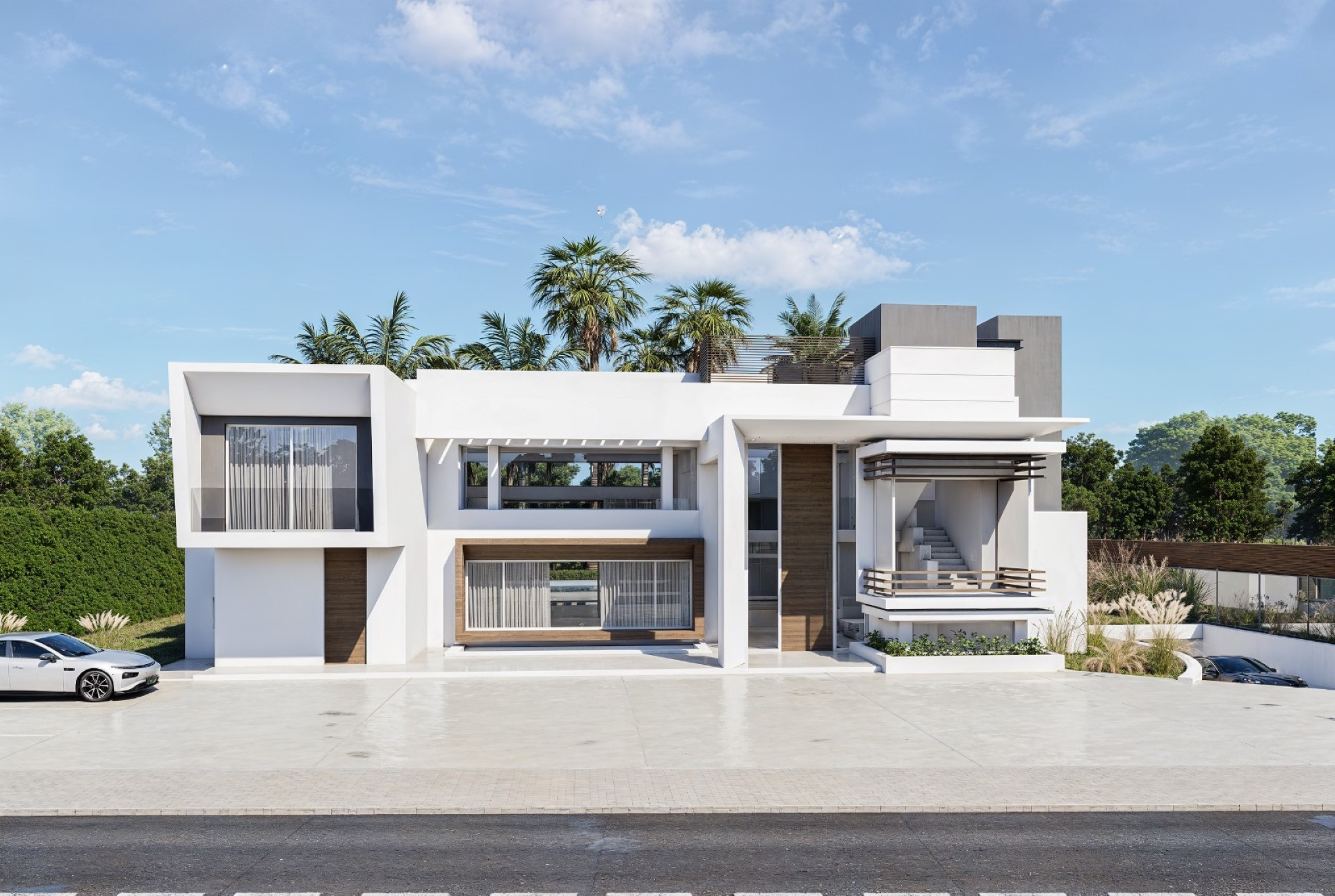 Exceptional New-Build 6 bedroom contemporary villa in Guadalmina Baja