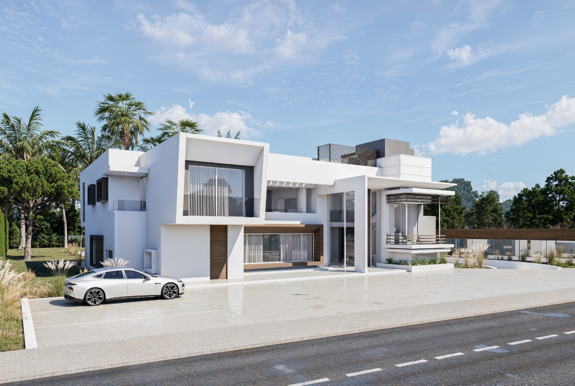 Exceptional New-Build 6 bedroom contemporary villa in Guadalmina Baja