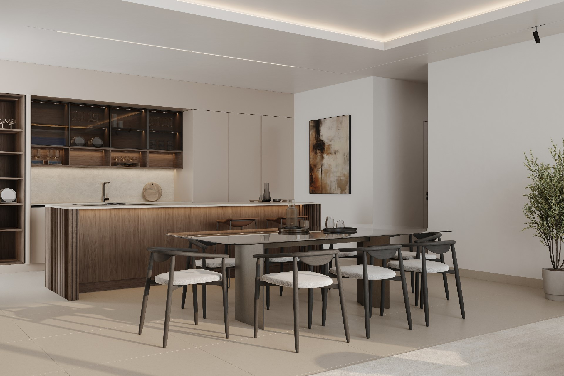 Newly built penthouse with a covered terrace and a 120 m² solarium in San Pedro de Alcántara.