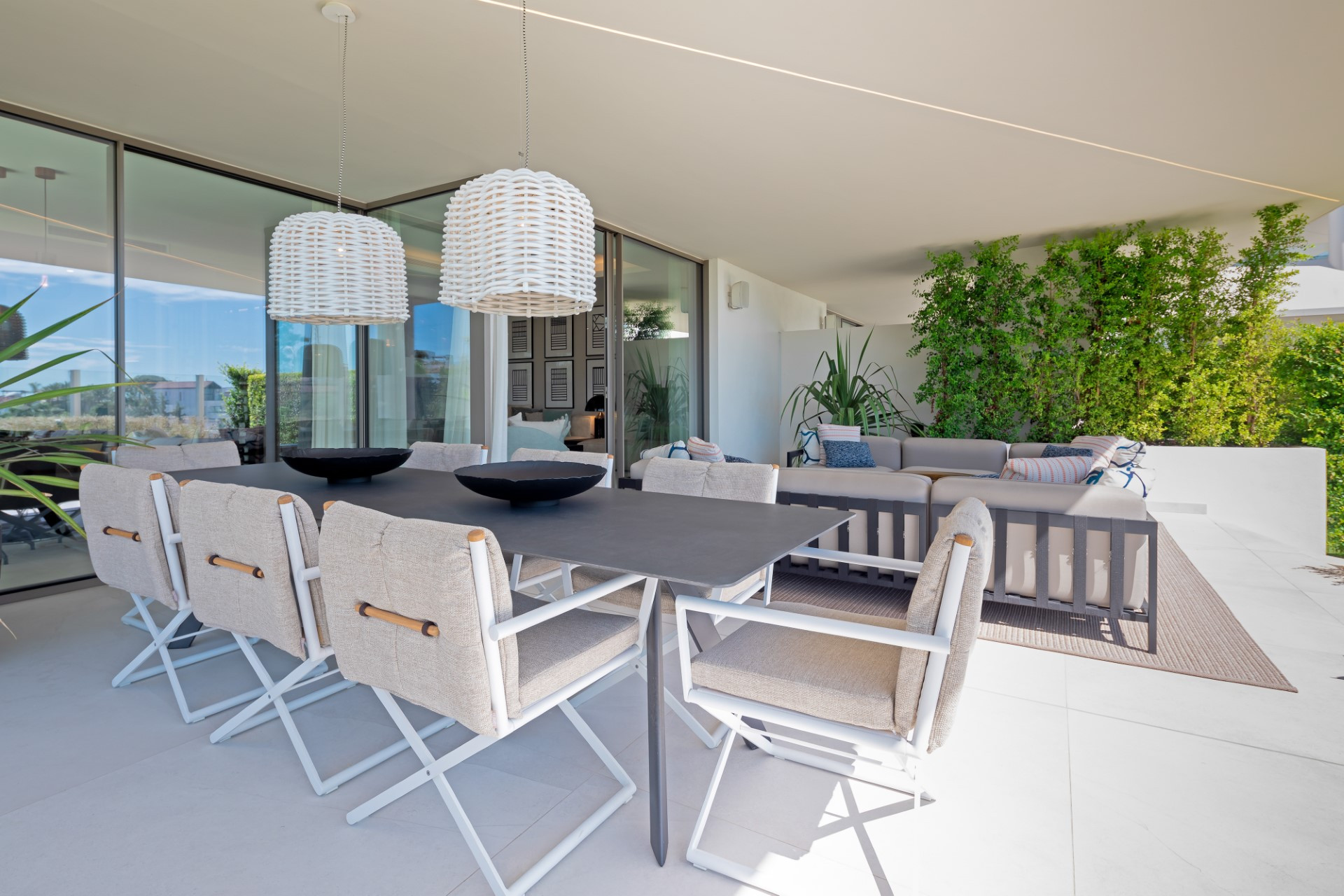 Luxury modern-architecture semi-detached villa in Nueva Andalucía