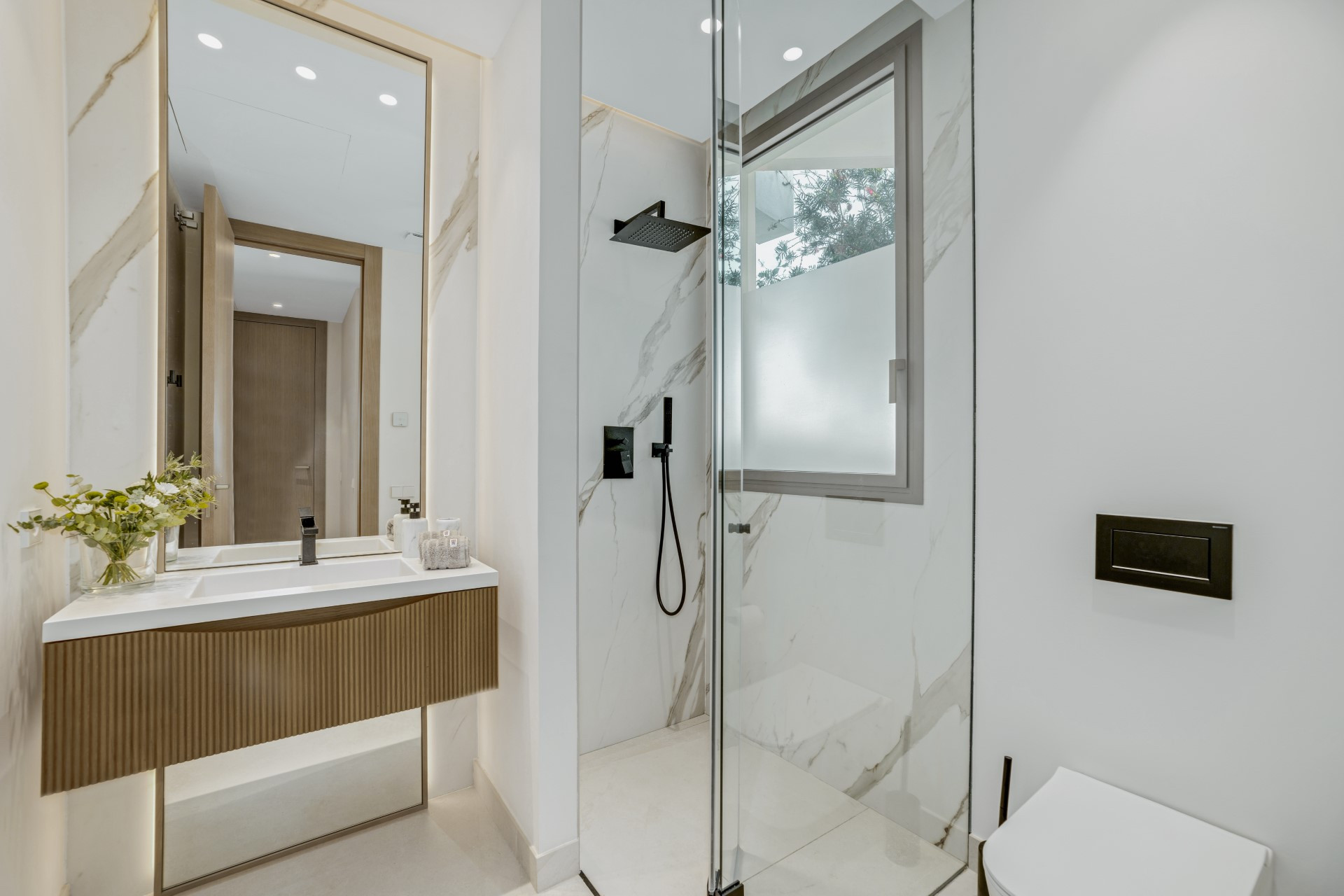 Luxury modern-architecture semi-detached villa in Nueva Andalucía
