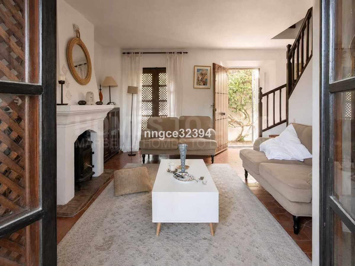 Tourist Licenced| Aloha, Nueva Andalucía | Charming 2-Bed Townhouse with Partial Sea Views, Pool, Tennis & Parking