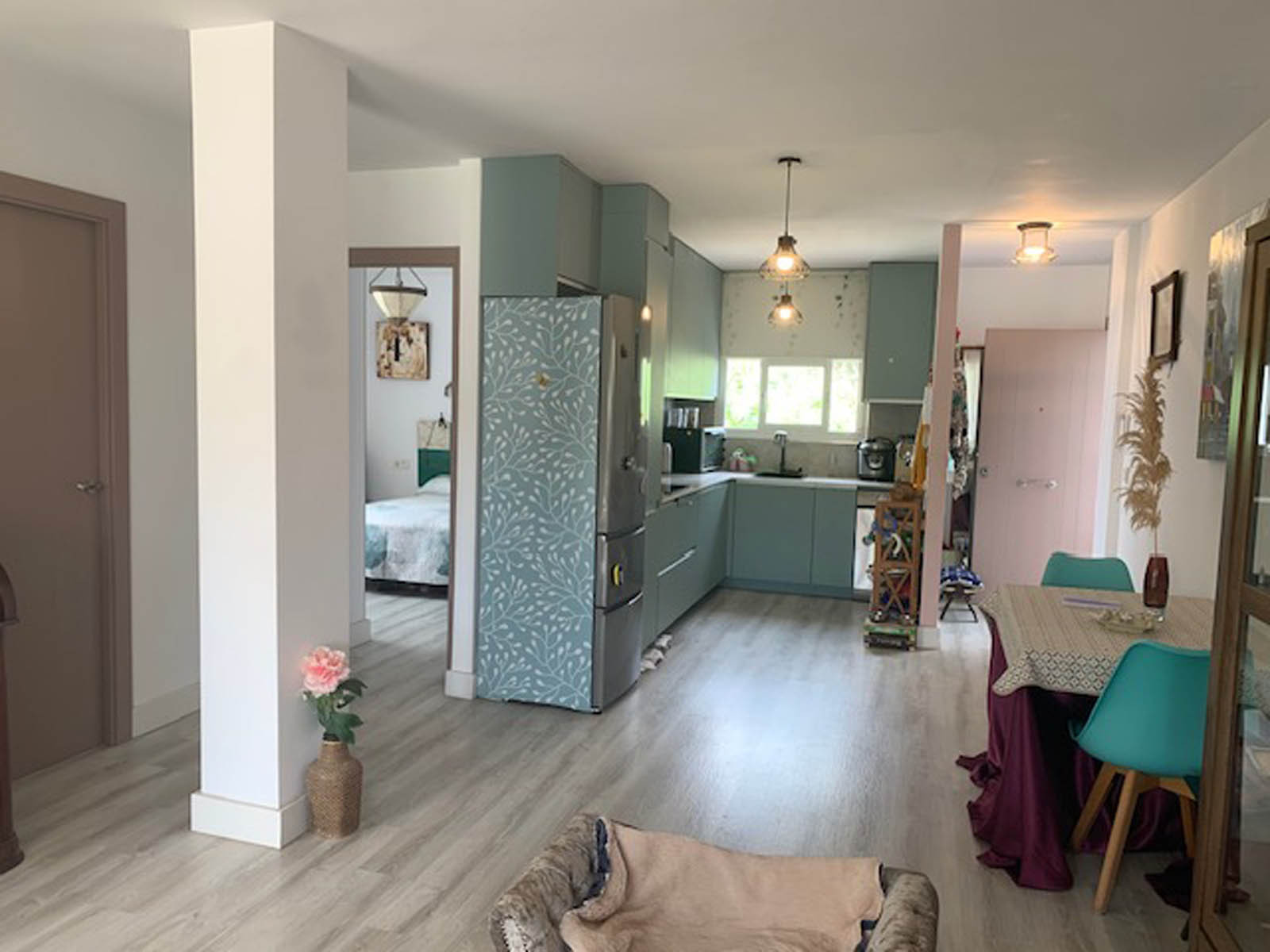 Garden apartment, a few steps from the beach in Calypso, Calahonda
