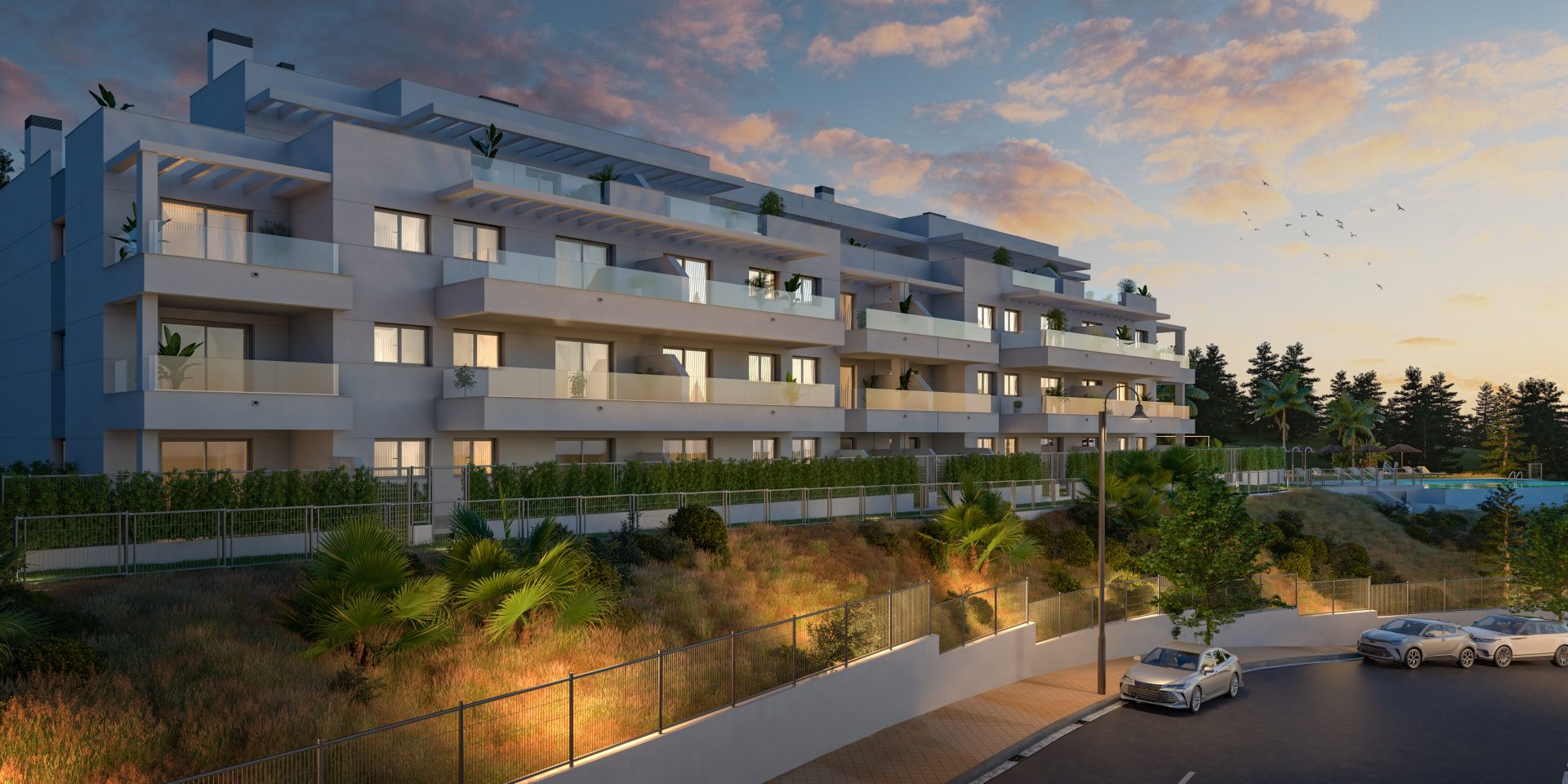 Célere Sunrise, urban design apartments in Mijas