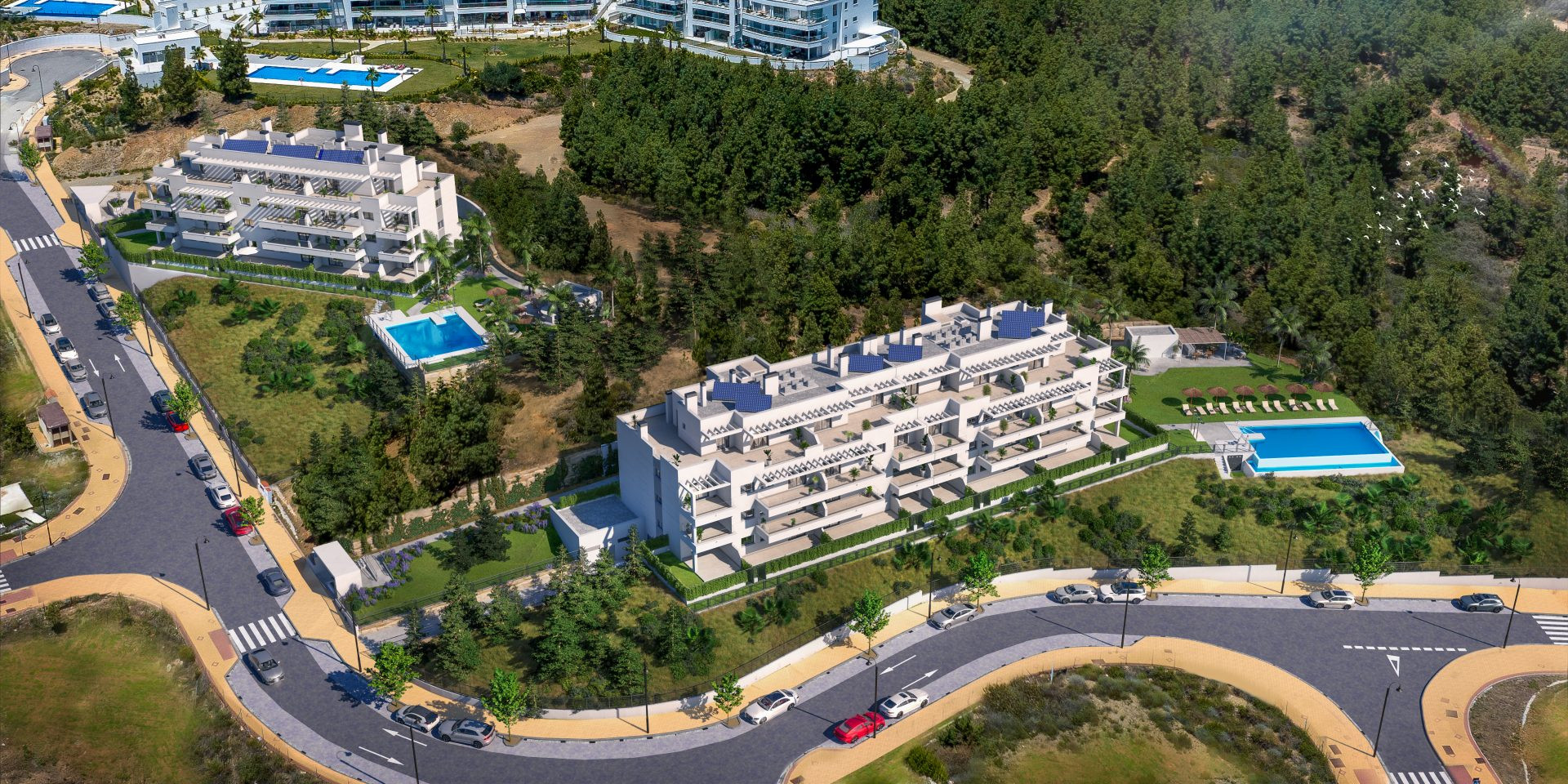 Célere Sunrise, urban design apartments in Mijas