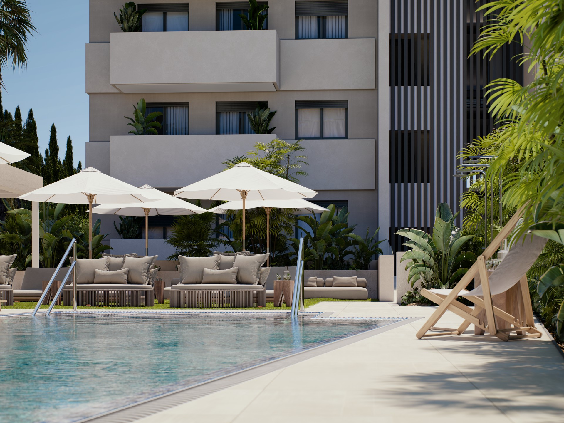 Las Mesas Sea Suites, exclusive apartments and penthouses in the heart of Estepona.