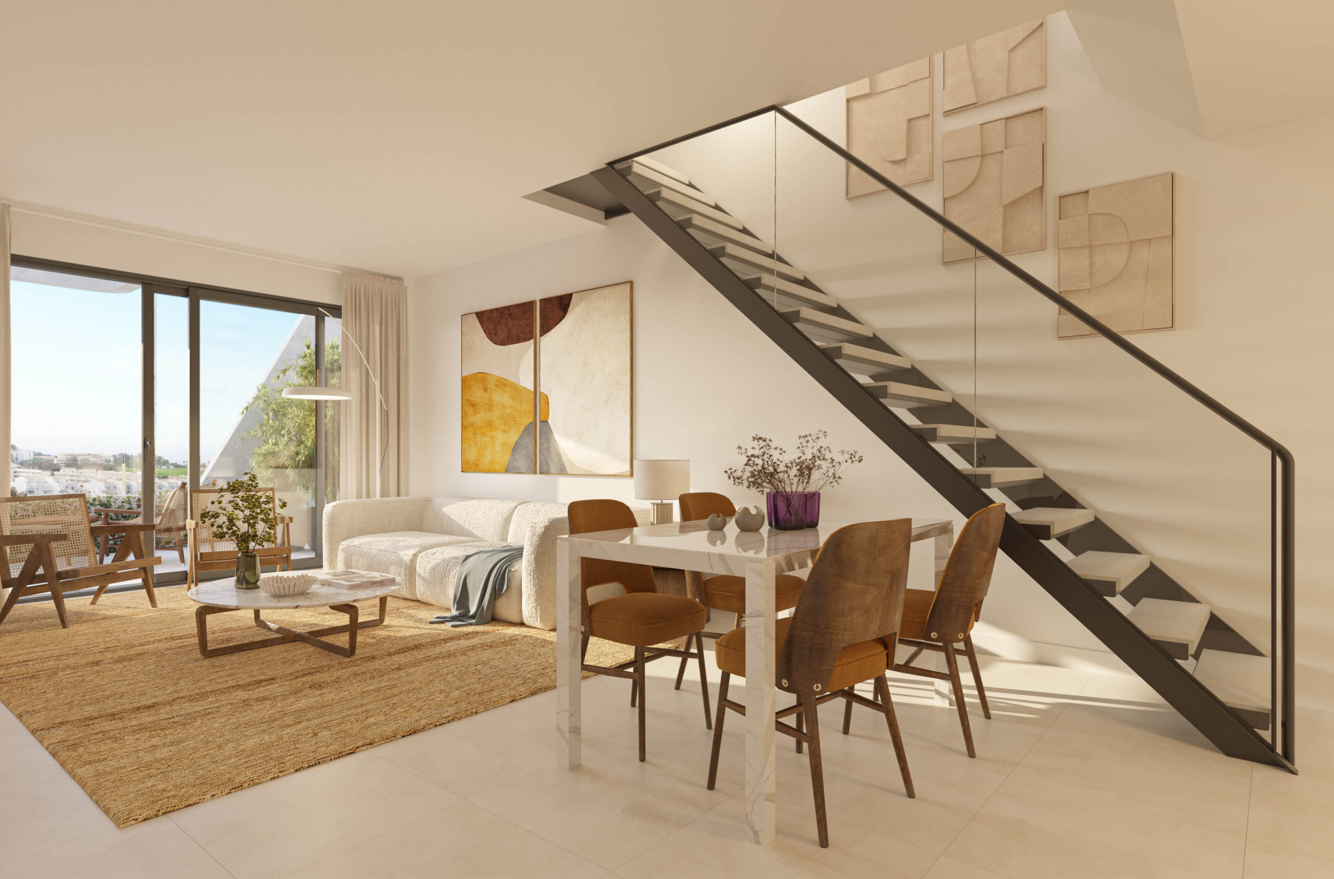 Bahía, luxury residences integrated in Nature by the golf in Mijas
