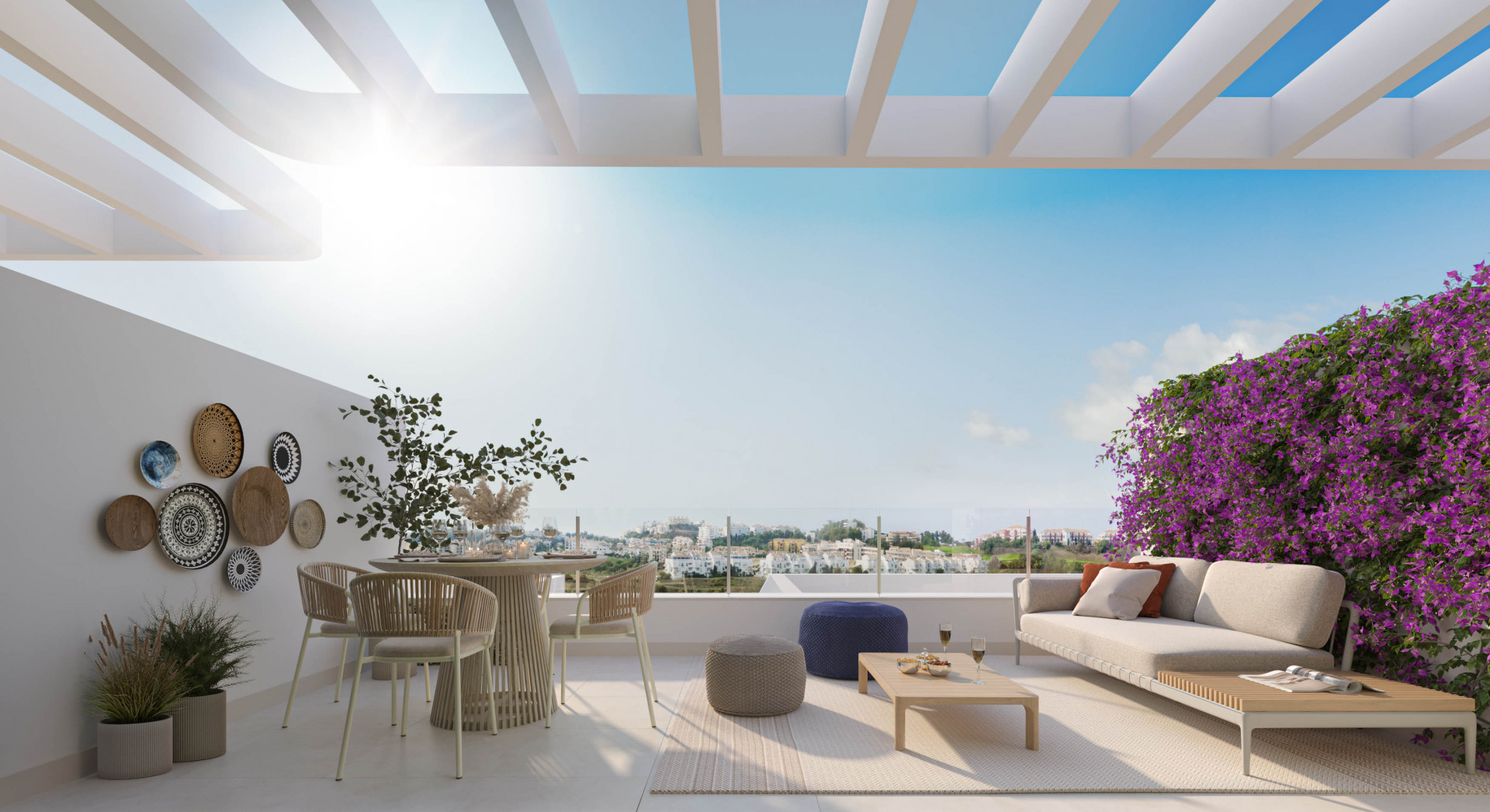 Bahía, luxury residences integrated in Nature by the golf in Mijas
