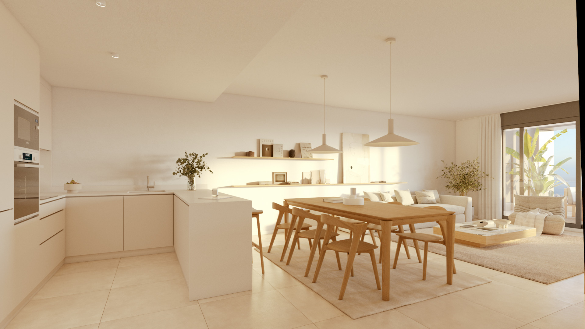 Las Mesas Infinity Homes, exceptional sea views in apartments and penthouses in Estepona.