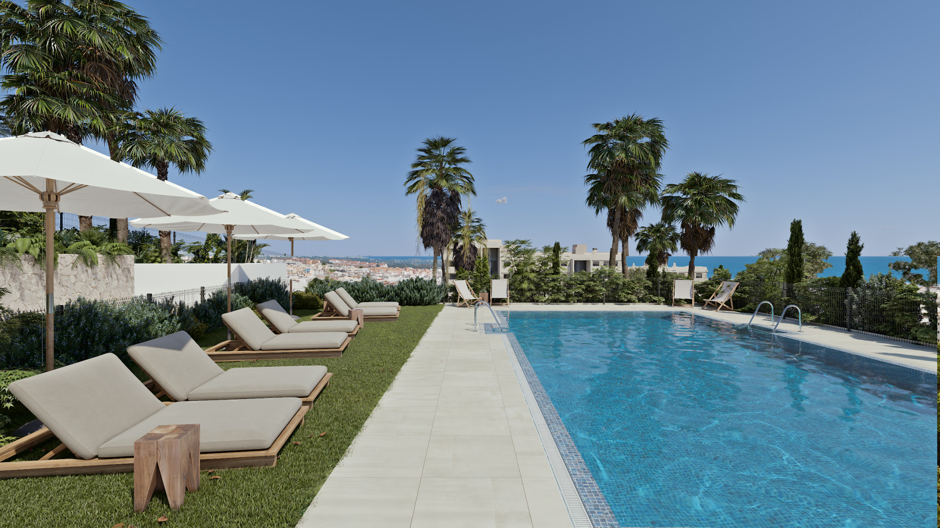 Las Mesas Infinity Homes, exceptional sea views in apartments and penthouses in Estepona.