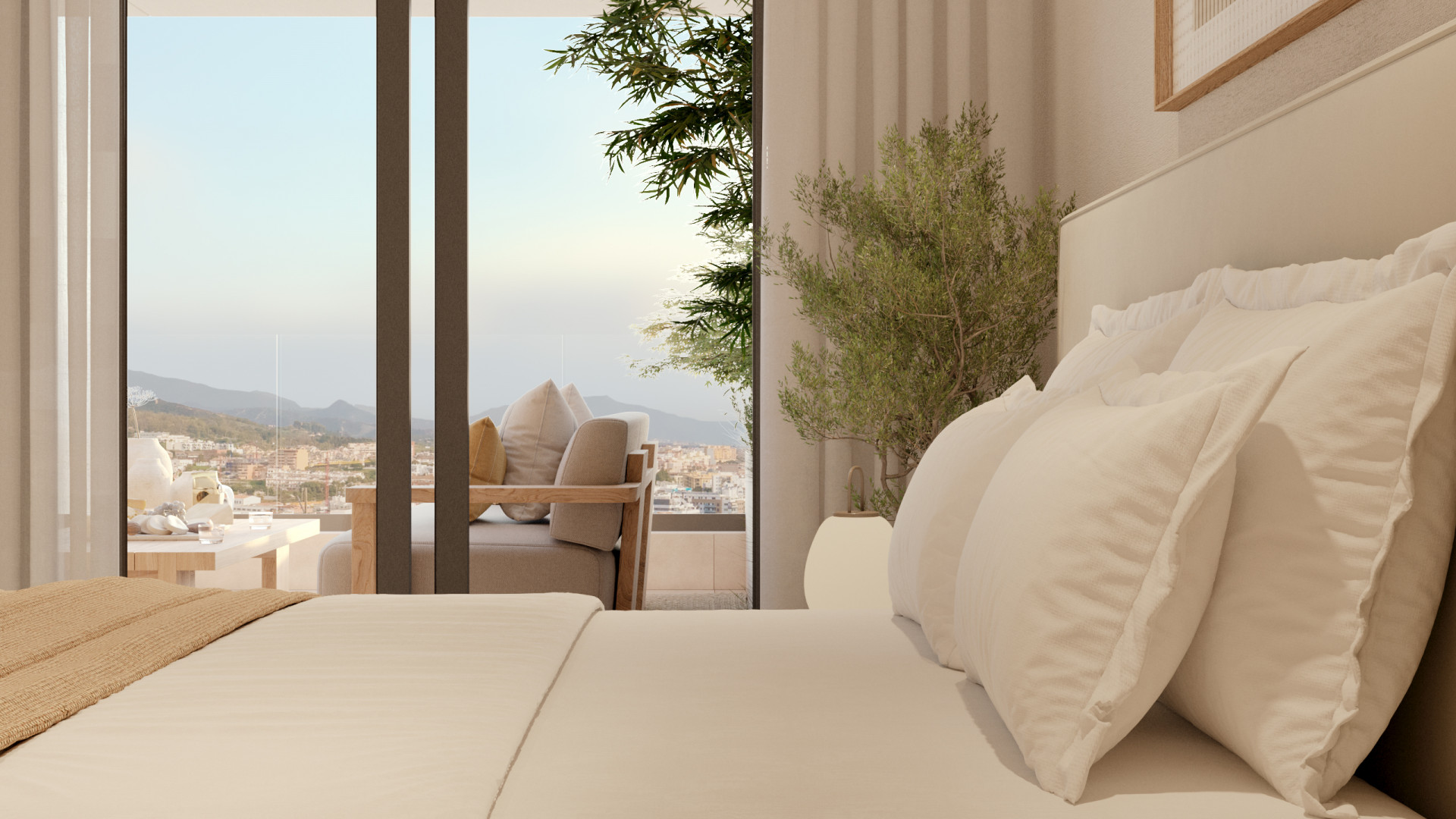 Las Mesas Infinity Homes, exceptional sea views in apartments and penthouses in Estepona.